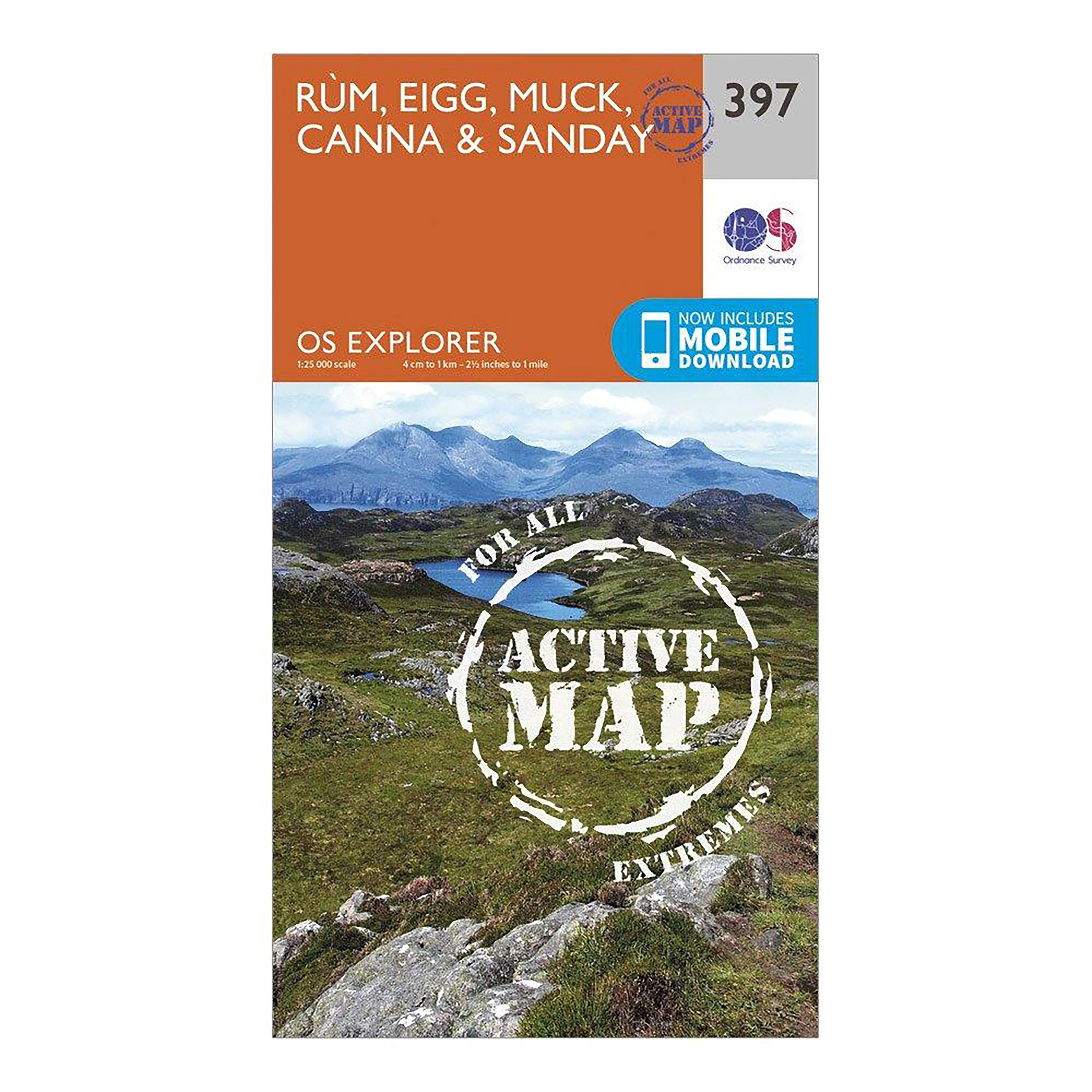 Explorer Active 397 Rum, Eigg, Muck, Canna & Sanday Map With Digital Version - Image 4