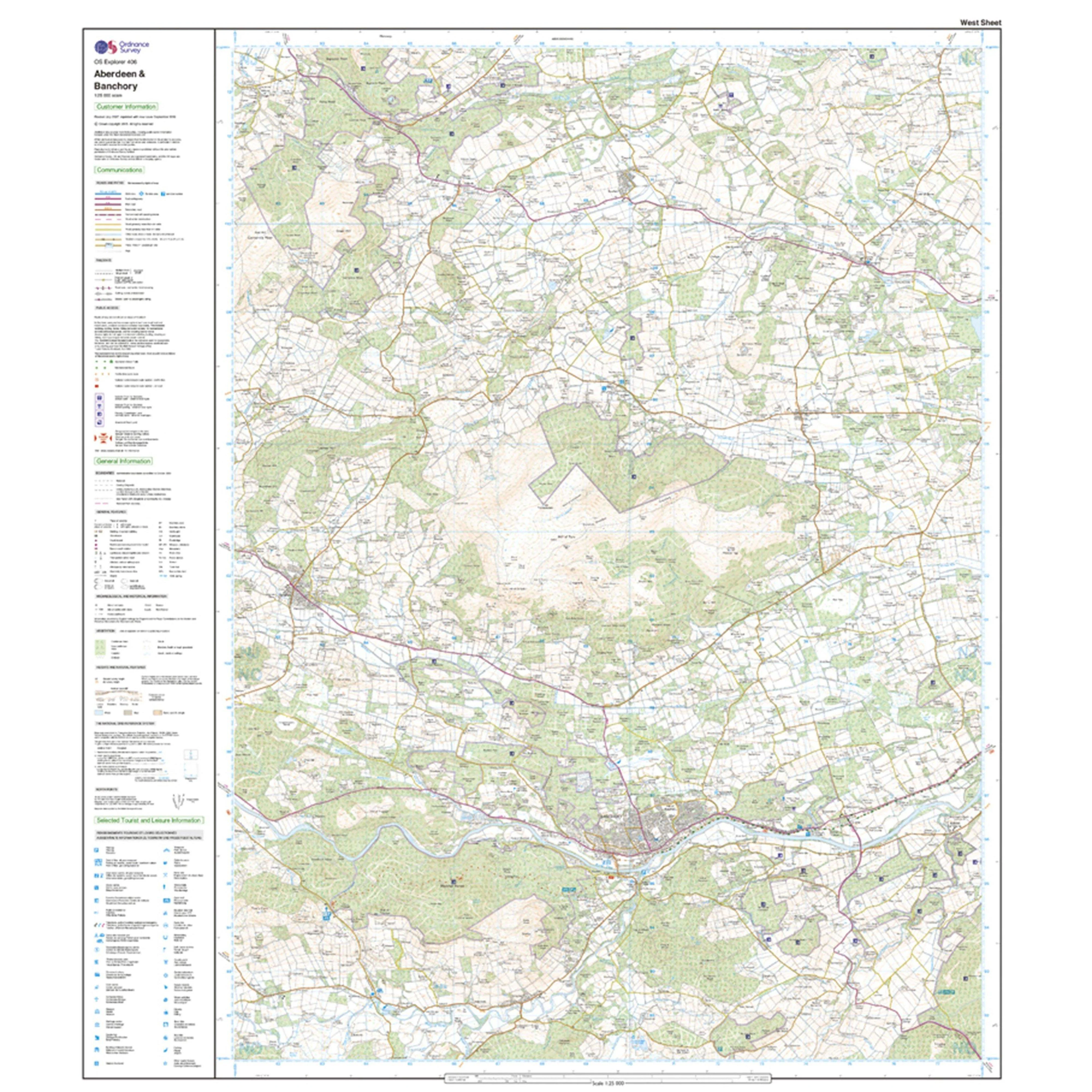 Explorer Active 406 Aberdeen & Banchory Map With Digital Version - Image 4