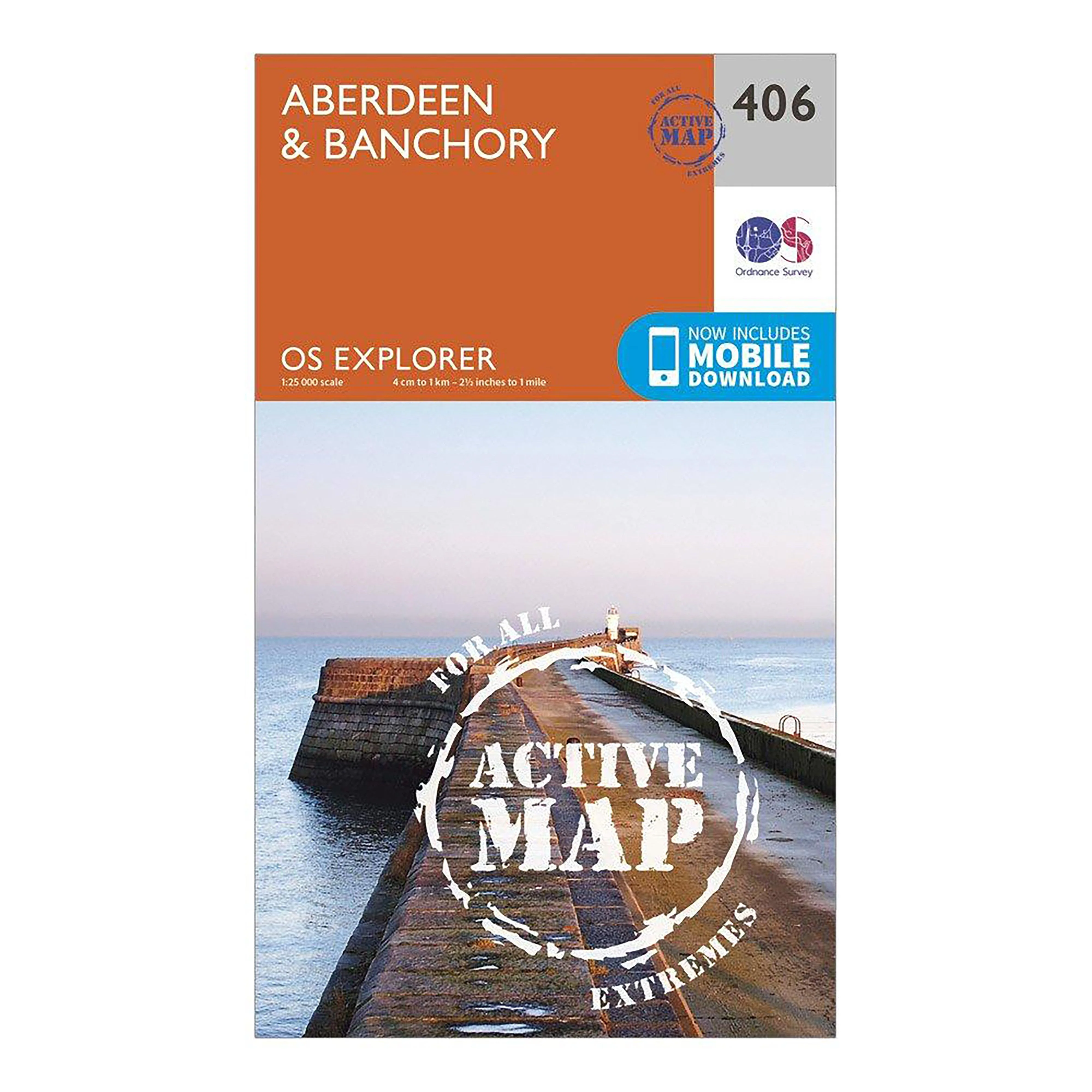 Explorer Active 406 Aberdeen & Banchory Map With Digital Version - Image 5