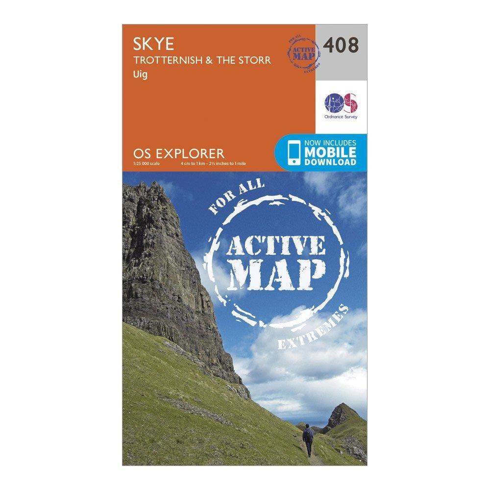 Explorer Active 408 Skye – Trotternish & The Storr Map With Digital Version - Image 4