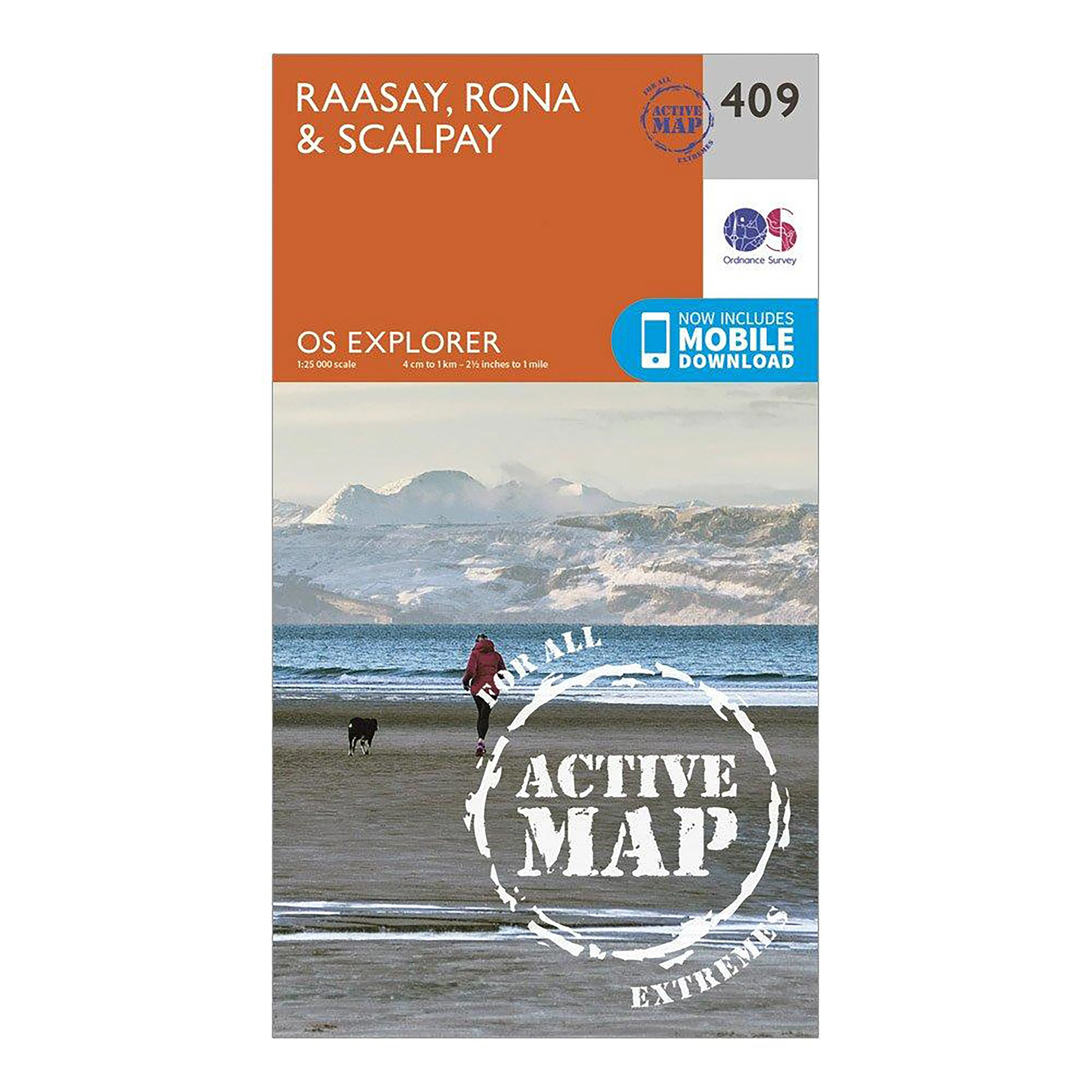Explorer Active 409 Rasaay, Rona & Scalpay Map With Digital Version - Image 4