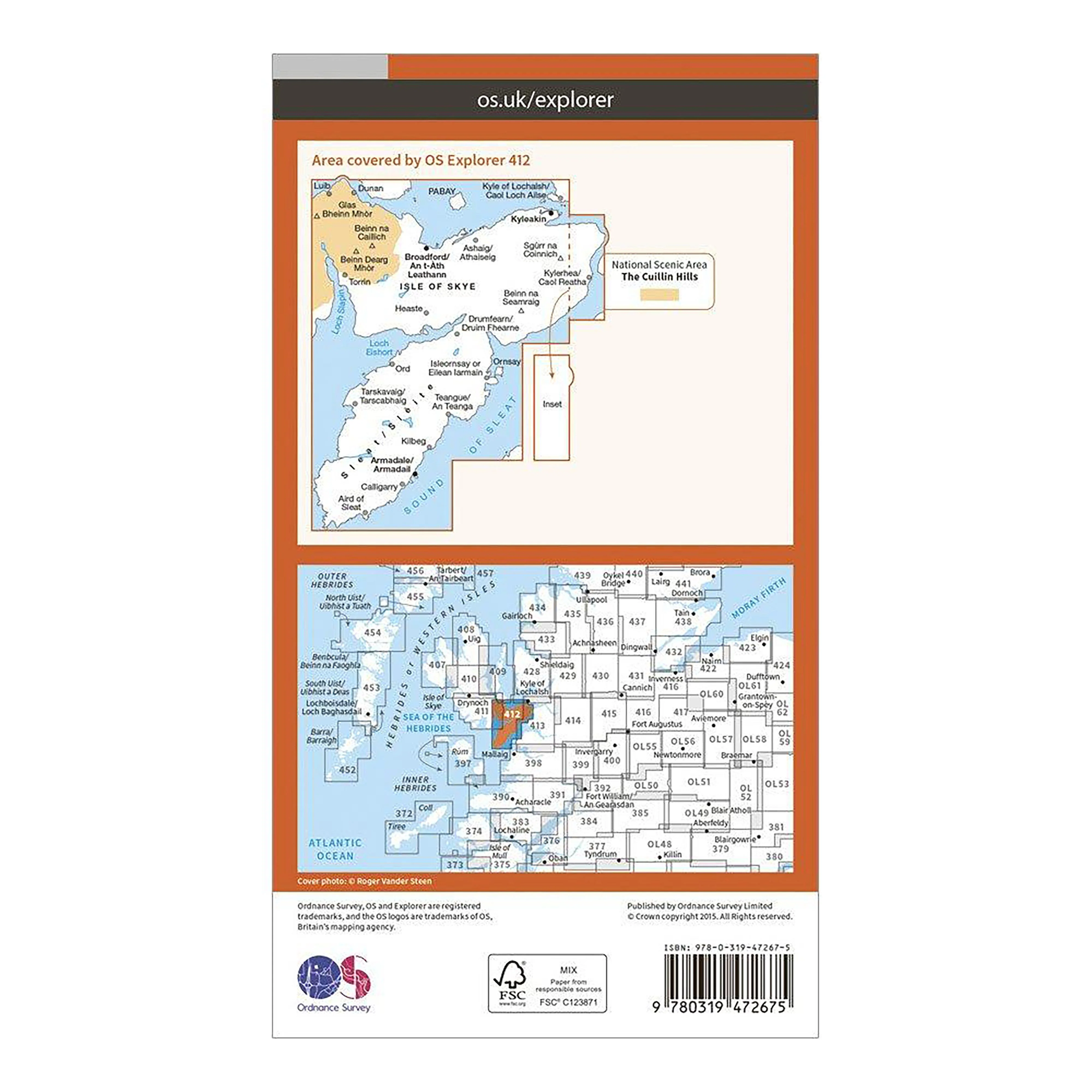 Explorer Active 412 Skye - Sleat Map With Digital Version - Image 2
