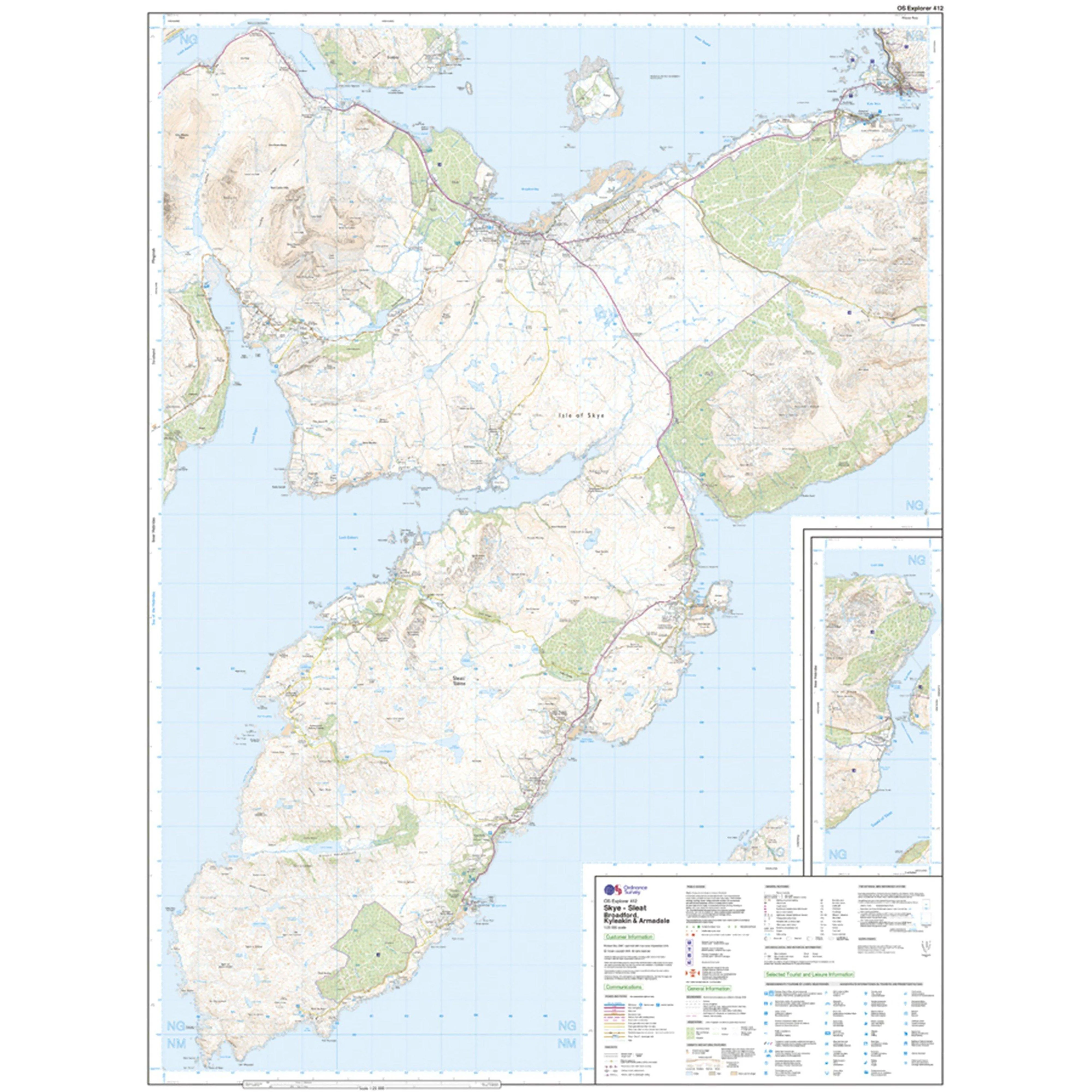 Explorer Active 412 Skye - Sleat Map With Digital Version - Image 3