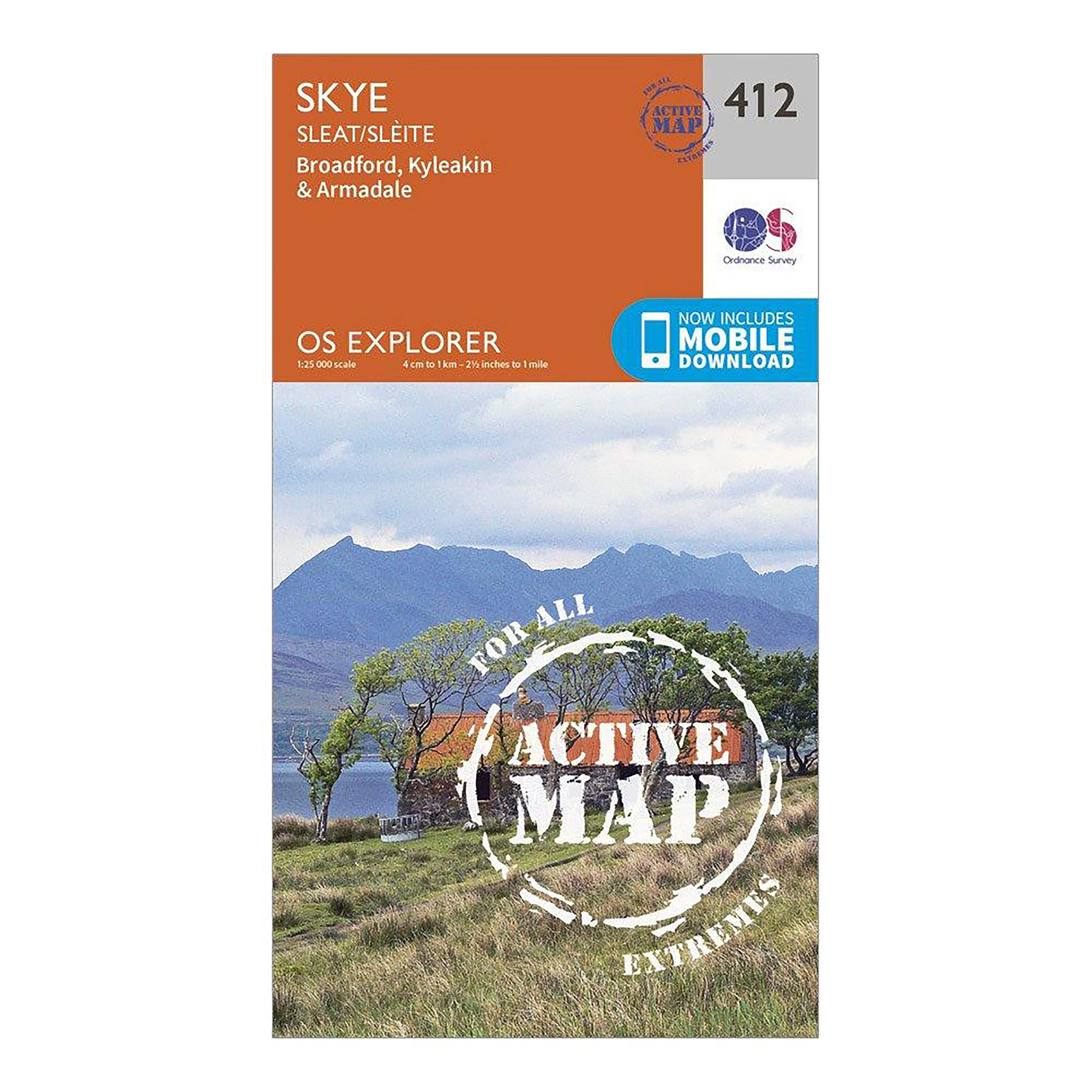 Explorer Active 412 Skye - Sleat Map With Digital Version - Image 4