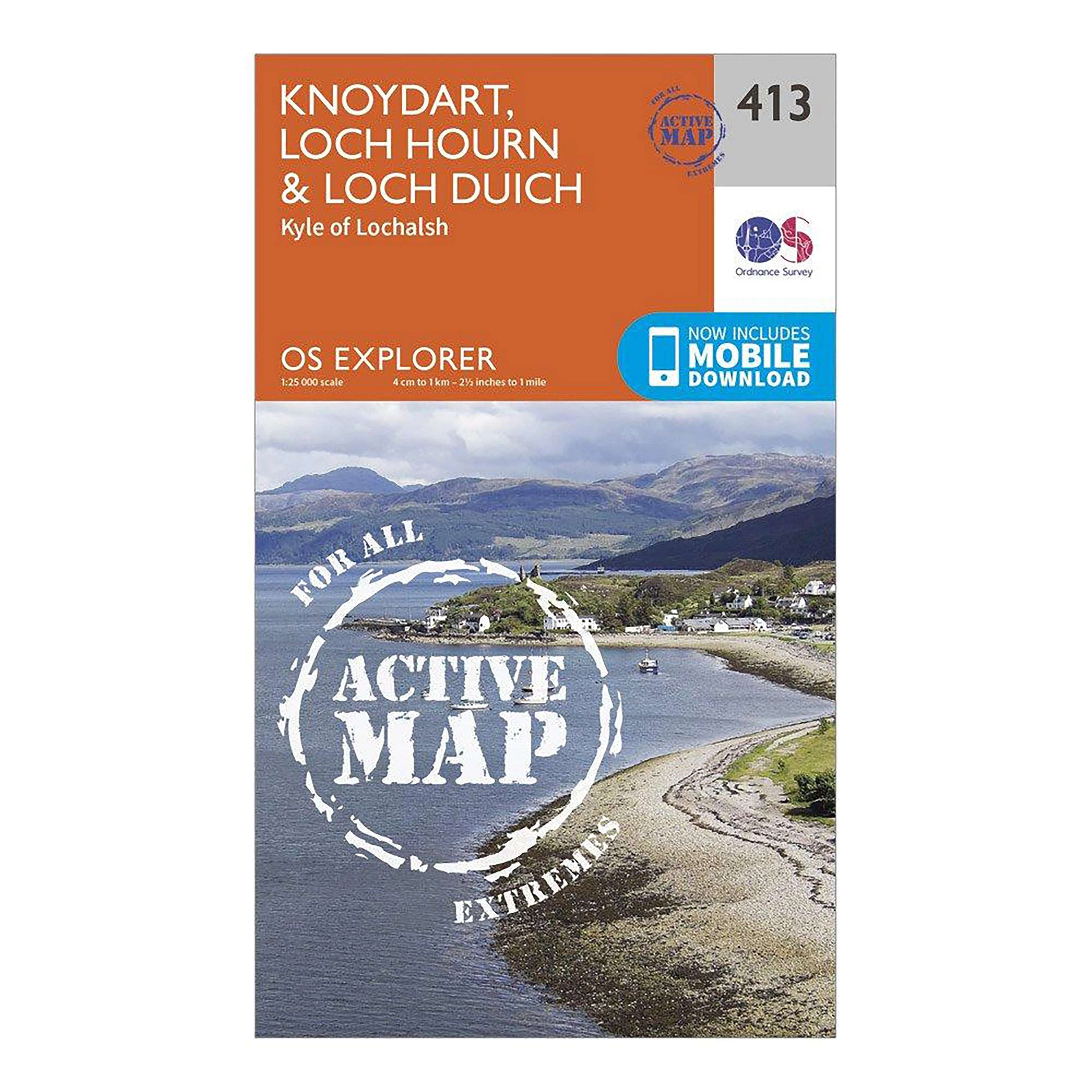 Explorer Active 413 Knoydart, Loch Hourn & Loch Duich Map With Digital Version - Image 5