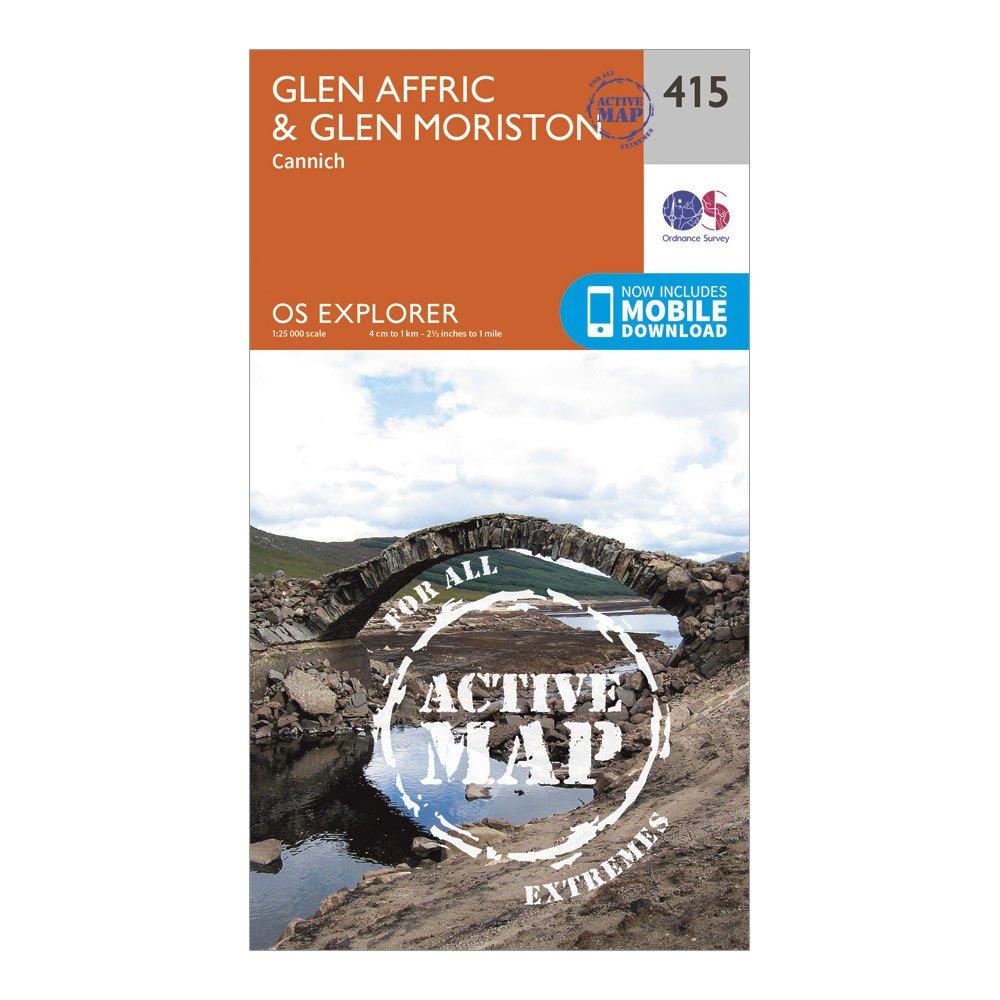 Explorer Active 415 Glen Affric & Glen Moriston Map With Digital Version - Image 3