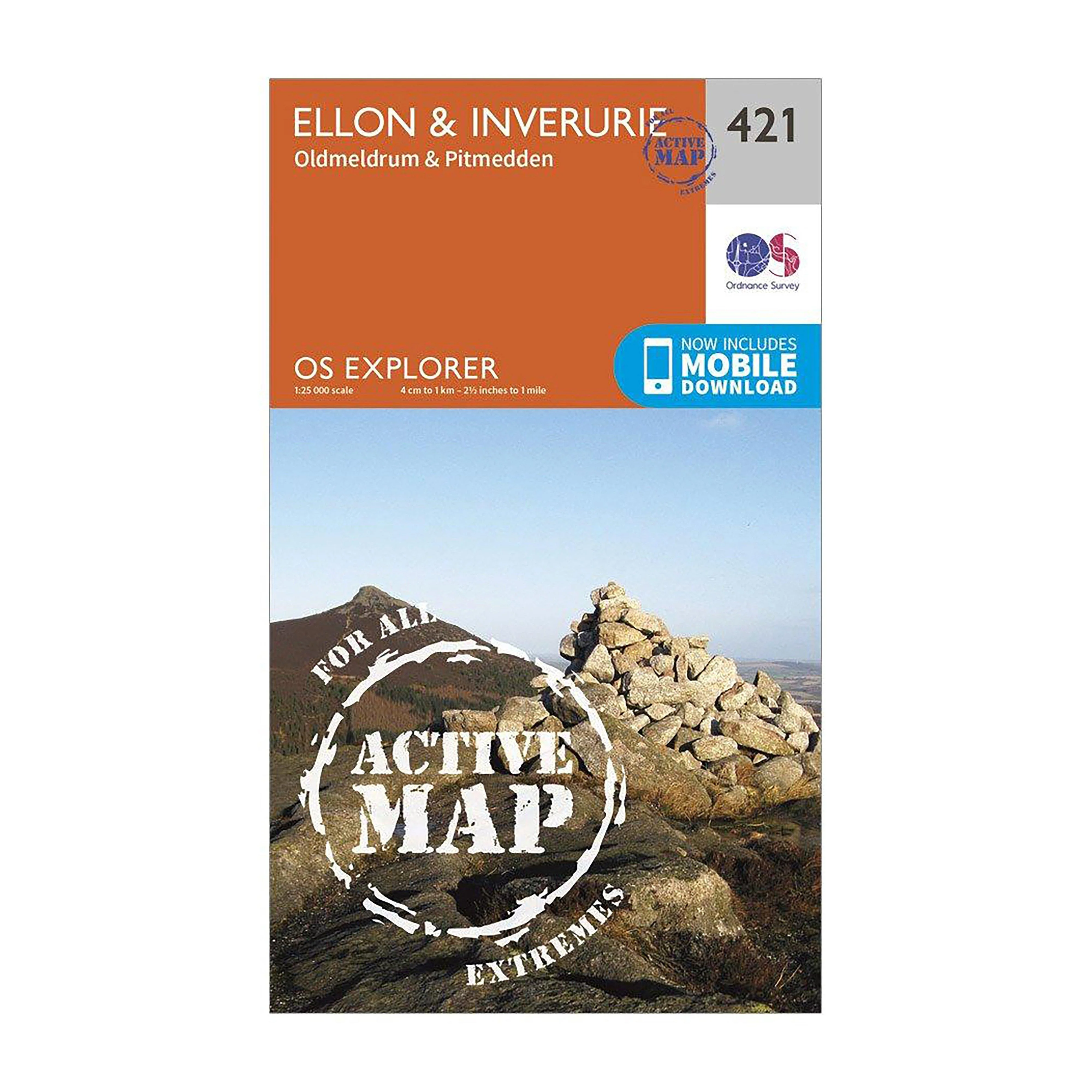 Explorer Active 421 Ellon & Inverurie Map With Digital Version - Image 5