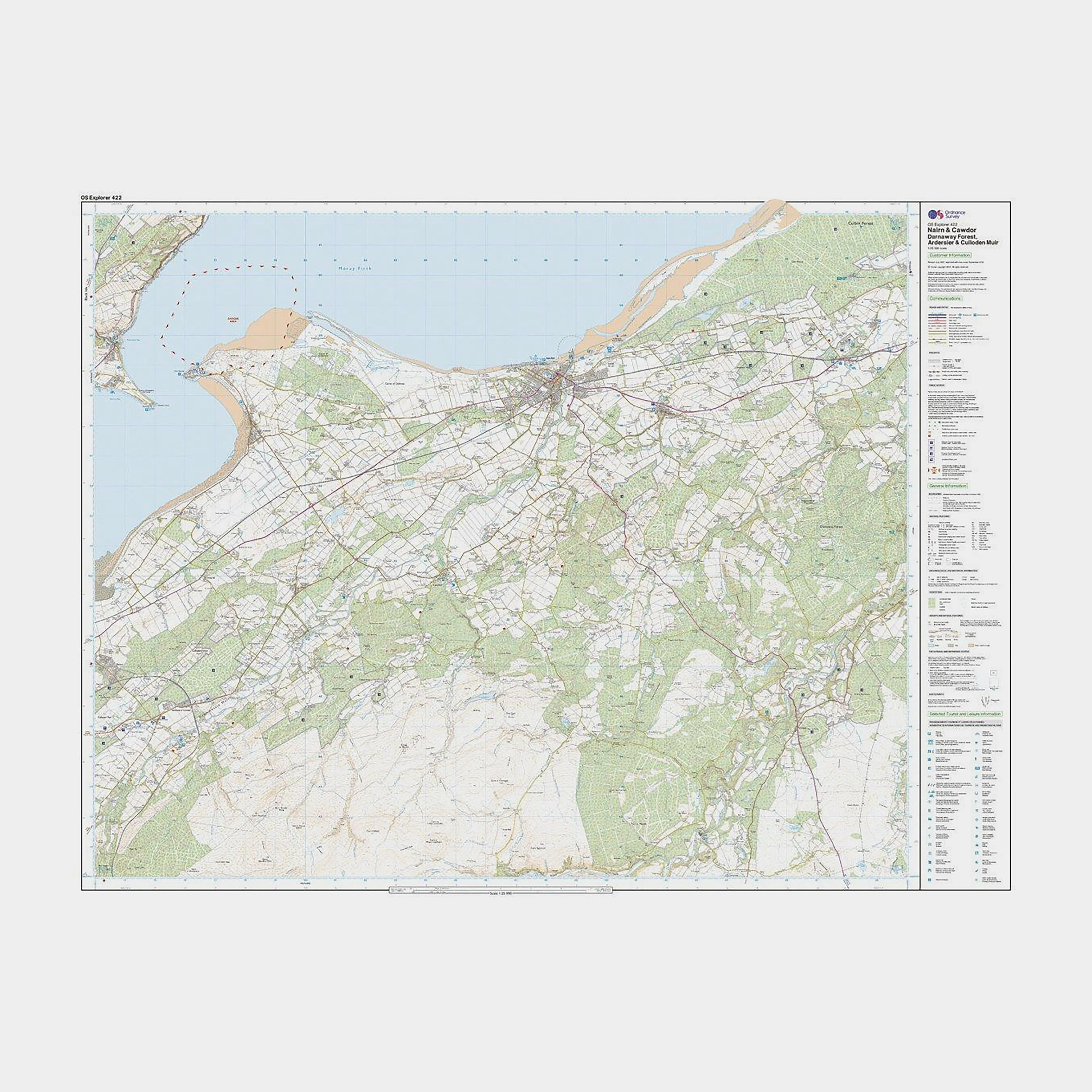 Explorer Active 422 Nairn & Cawdor Map With Digital Version - Image 3