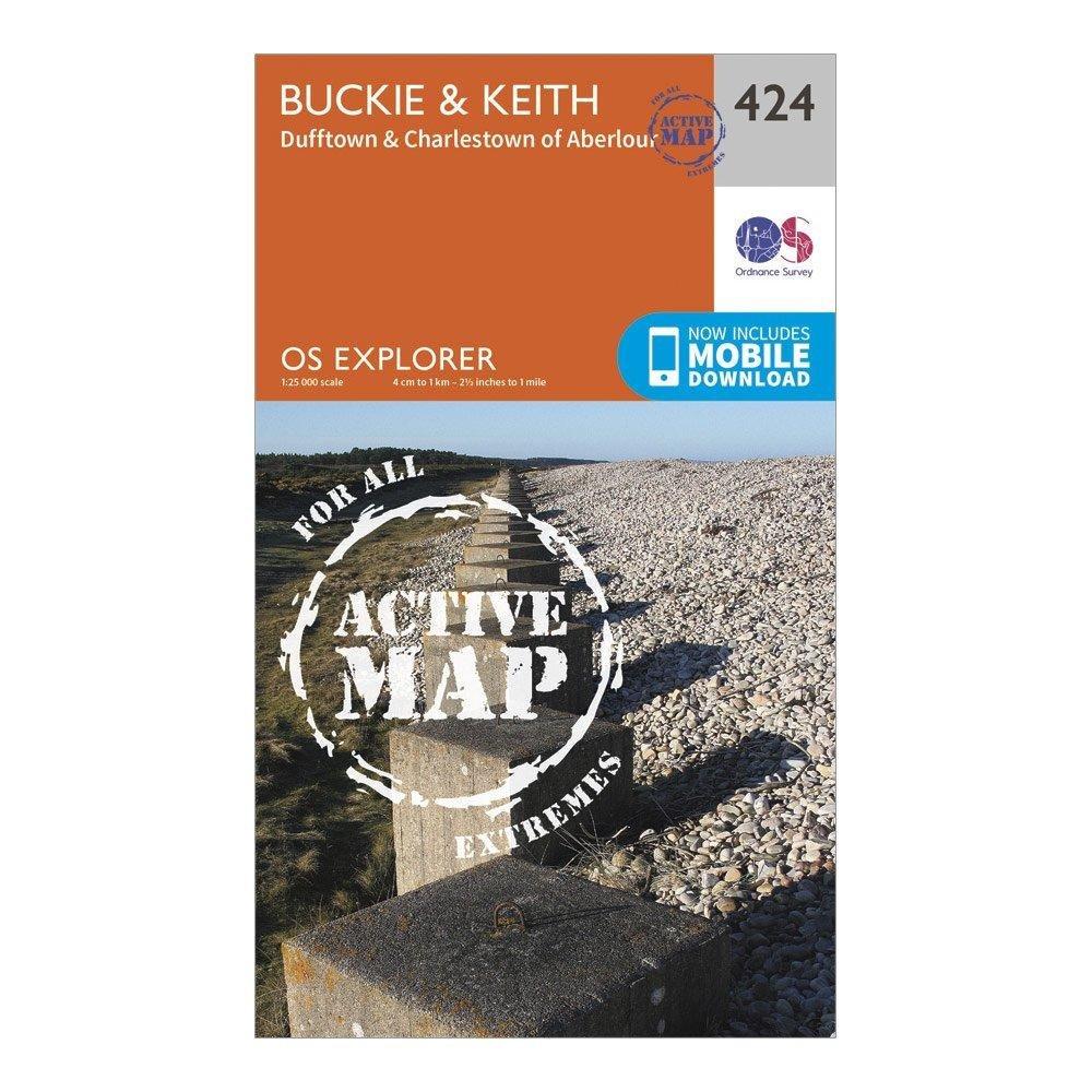 Explorer Active 424 Buckie & Keith Map With Digital Version - Image 5