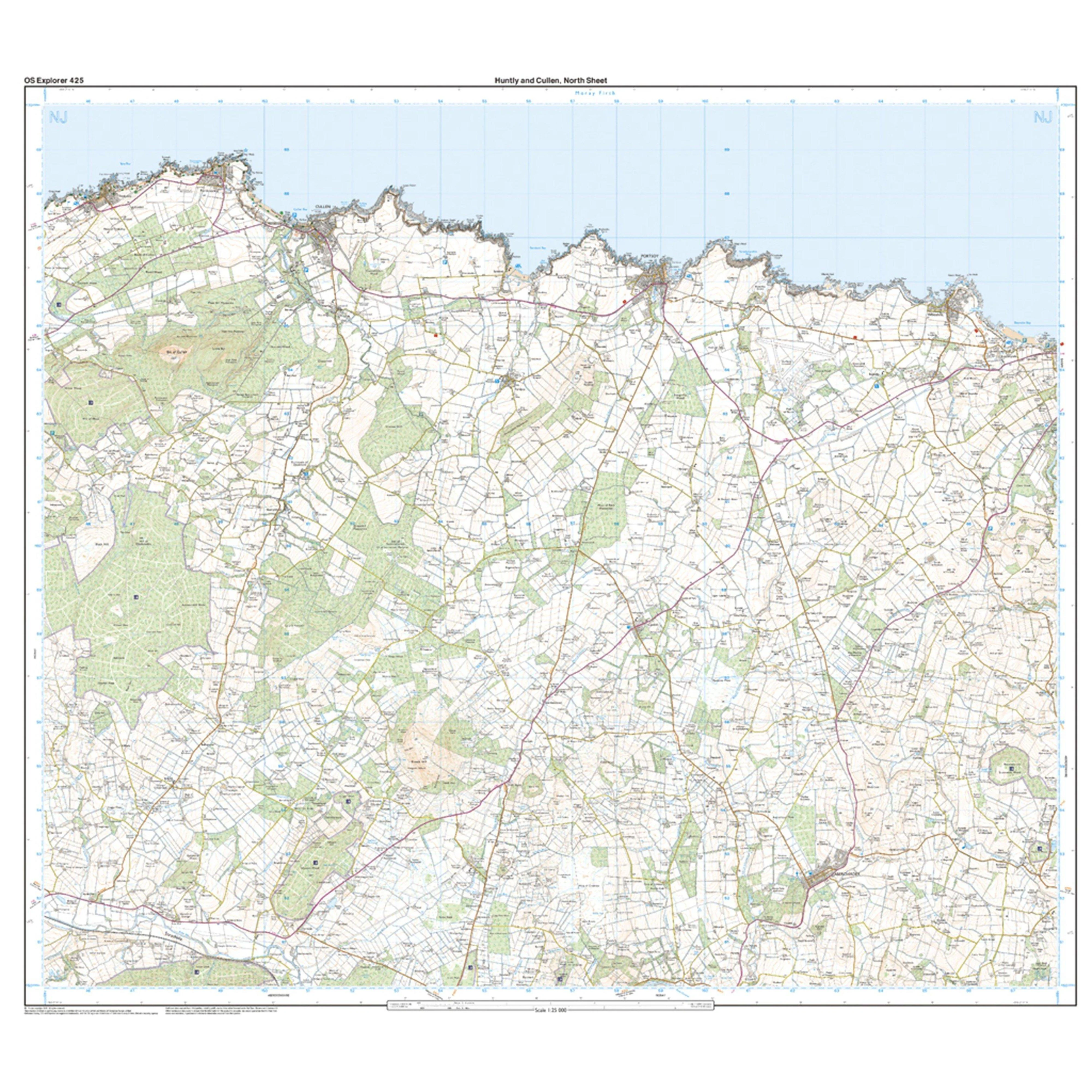 Explorer Active 425 Huntly & Cullen Map With Digital Version - Image 3
