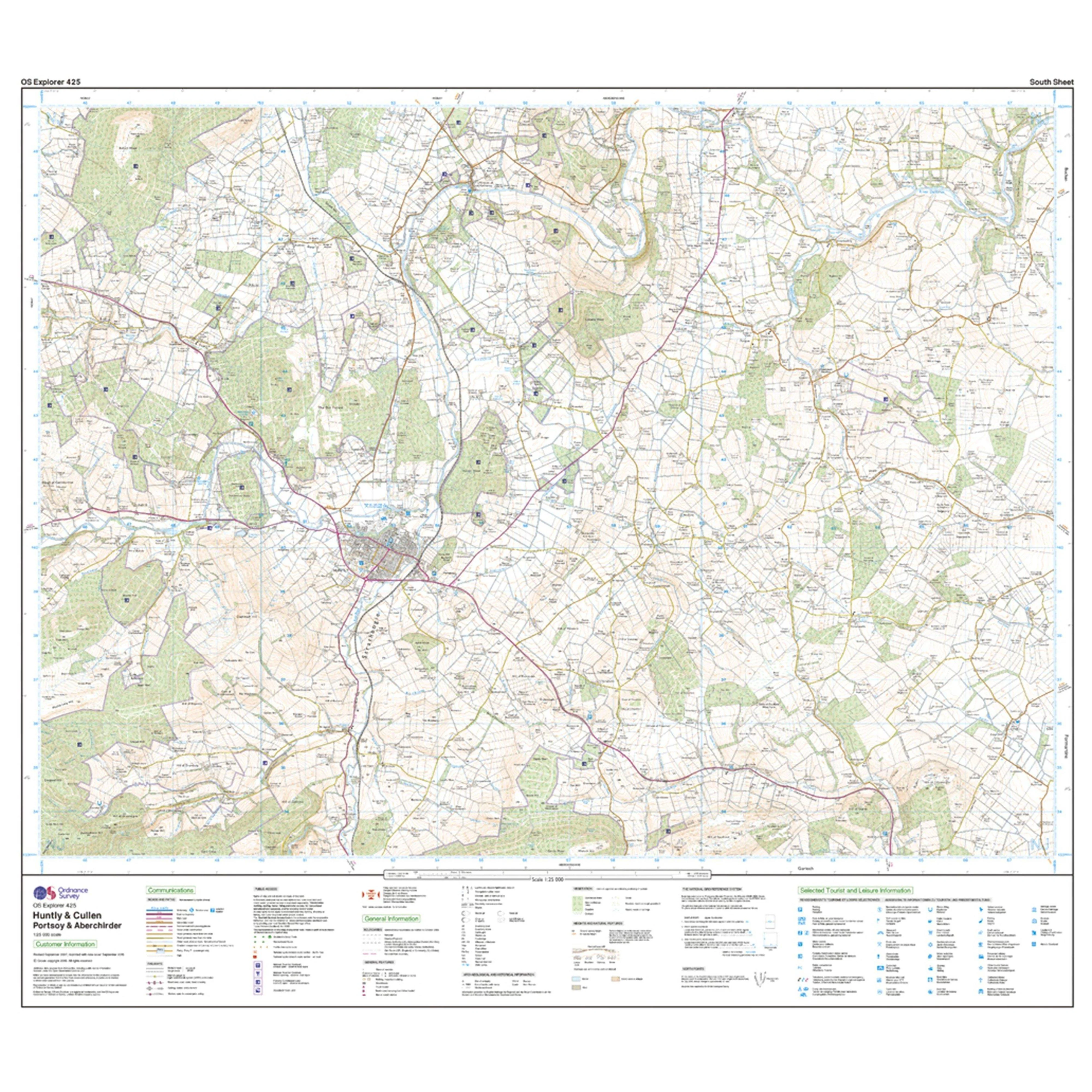 Explorer Active 425 Huntly & Cullen Map With Digital Version - Image 4