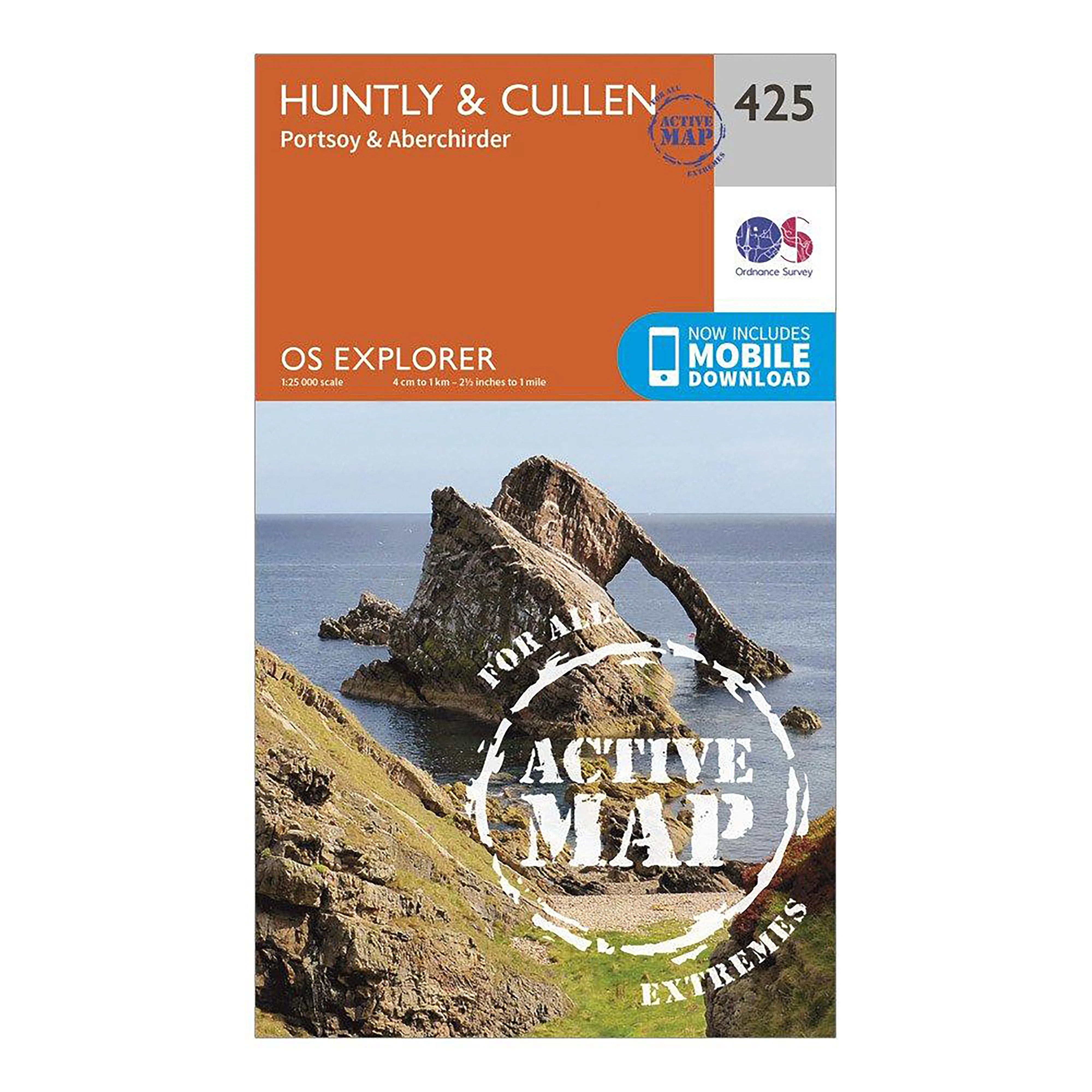 Explorer Active 425 Huntly & Cullen Map With Digital Version - Image 5