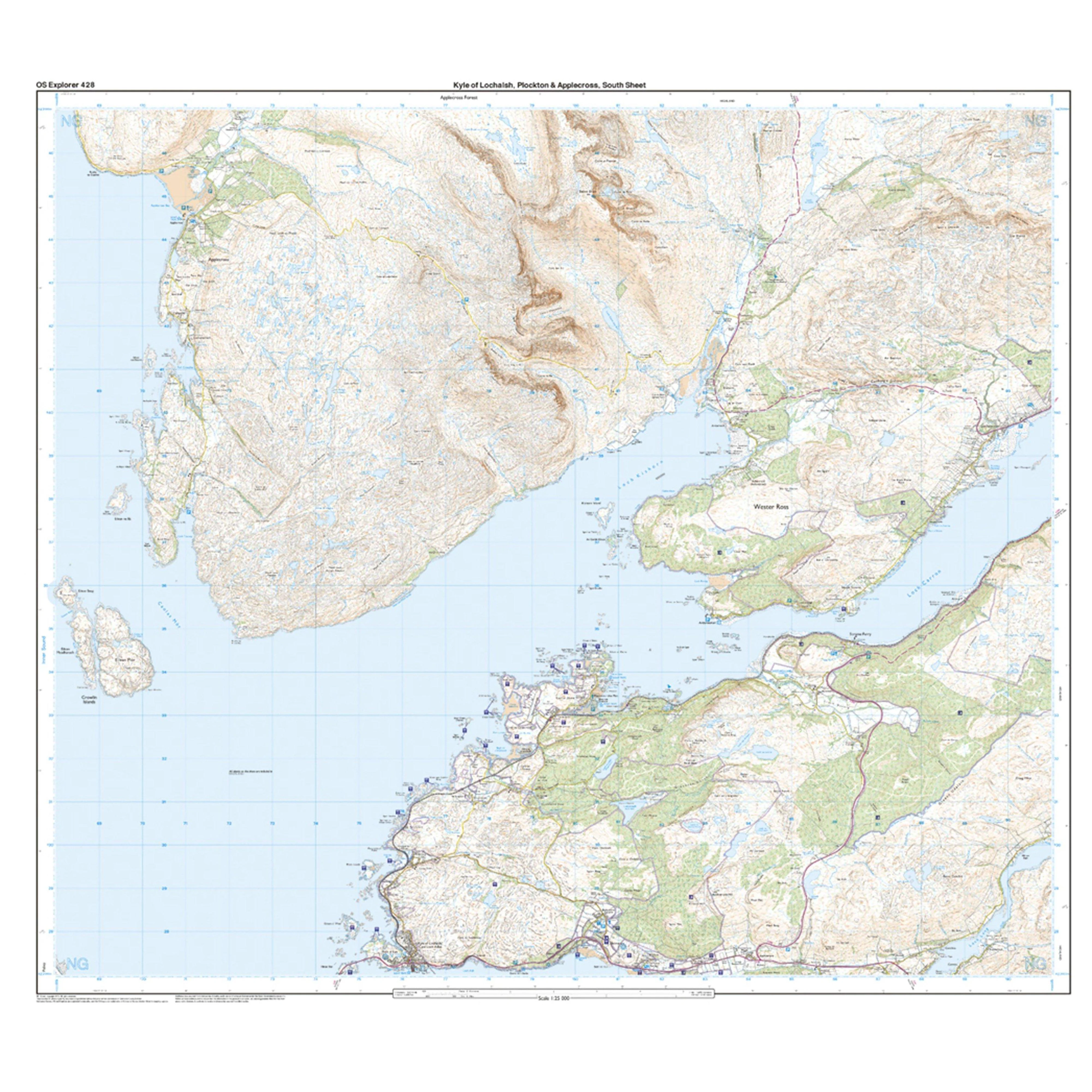 Explorer Active 428 Kyle of Lochalsh, Plockton & Applecross Map With Digital Version - Image 4