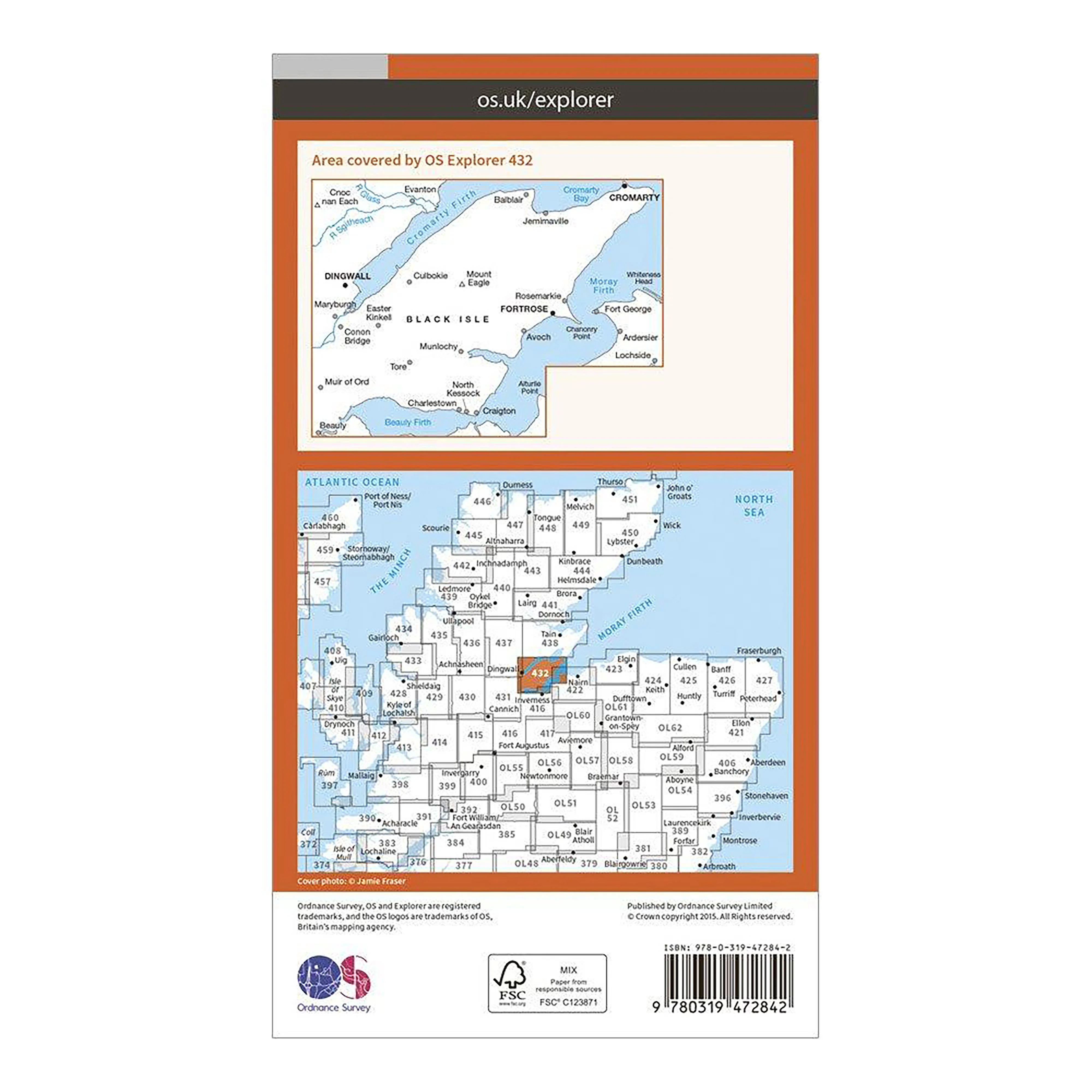 Explorer Active 432 Black Isle Map With Digital Version - Image 2