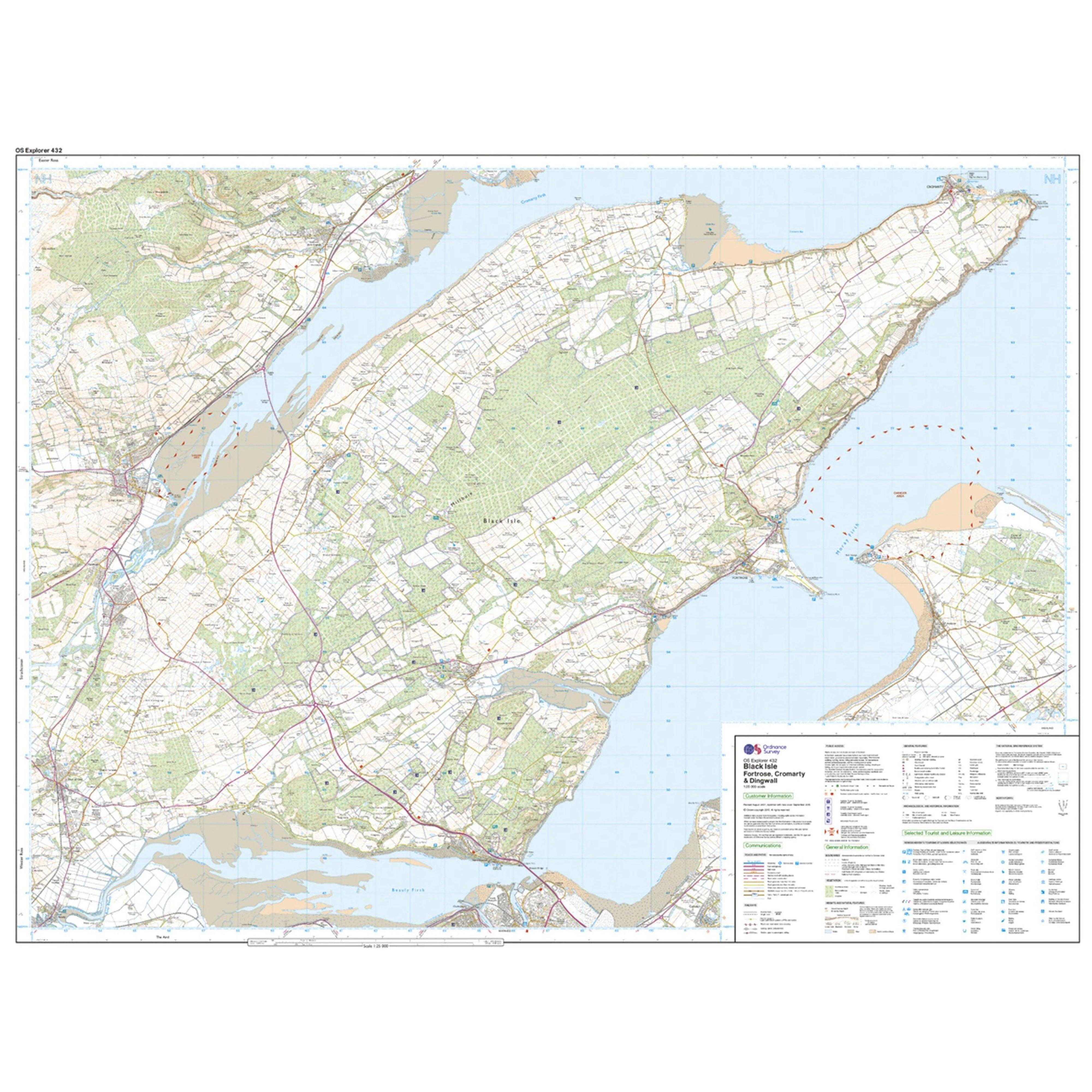 Explorer Active 432 Black Isle Map With Digital Version - Image 3