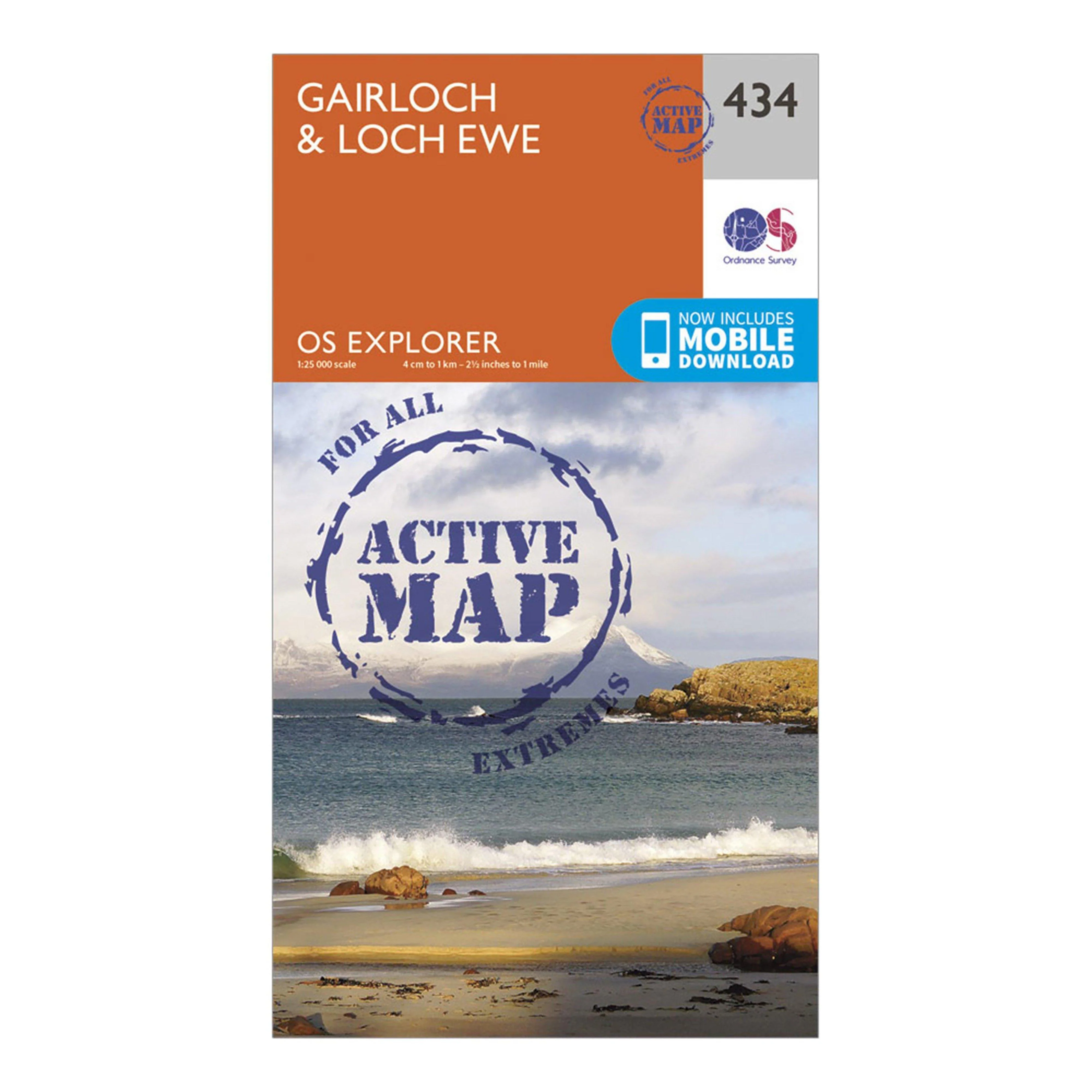 Explorer Active 434 Gairloch & Loch Ewe Map With Digital Version - Image 4