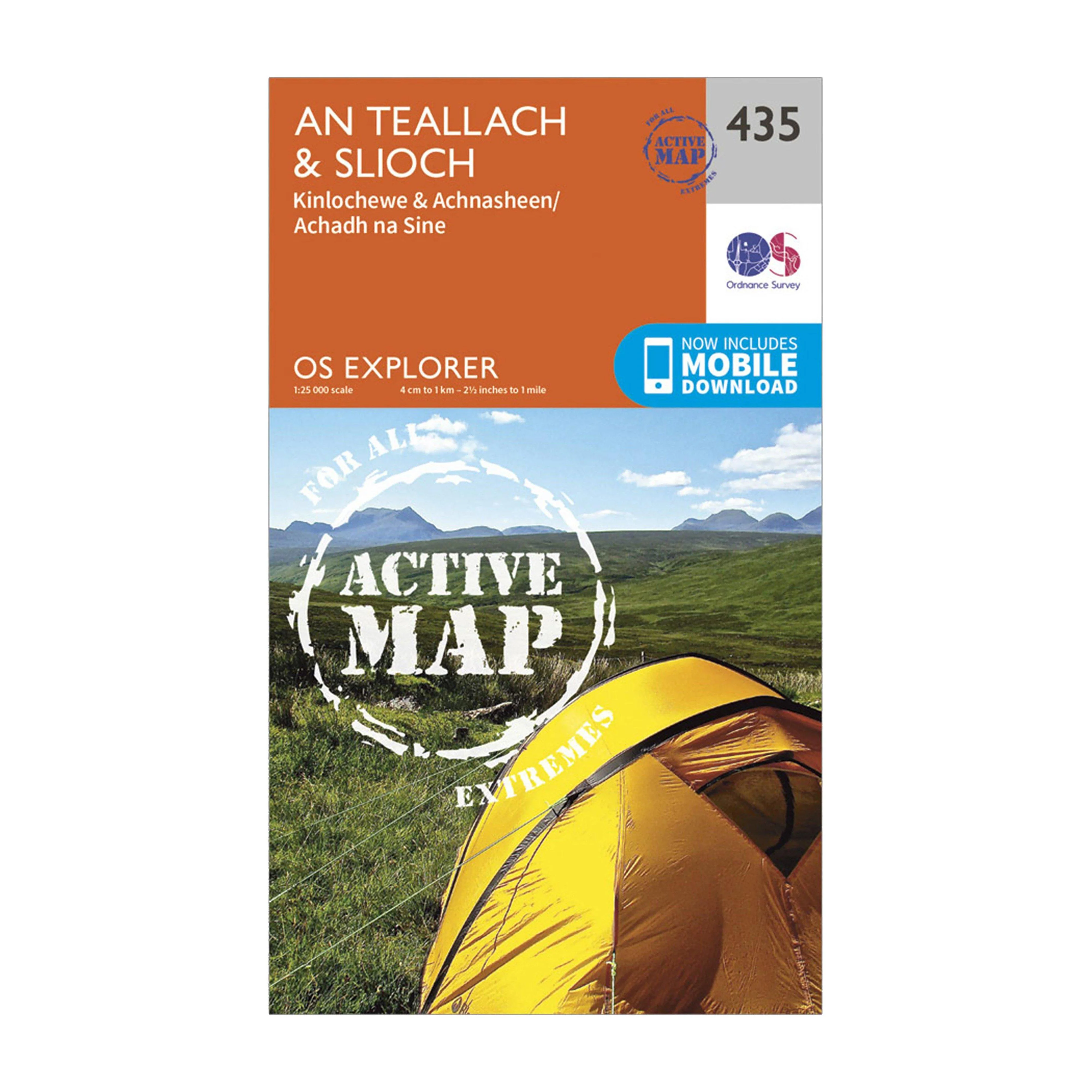 Explorer Active 435 An Teallach & Slioch Map With Digital Version - Image 5