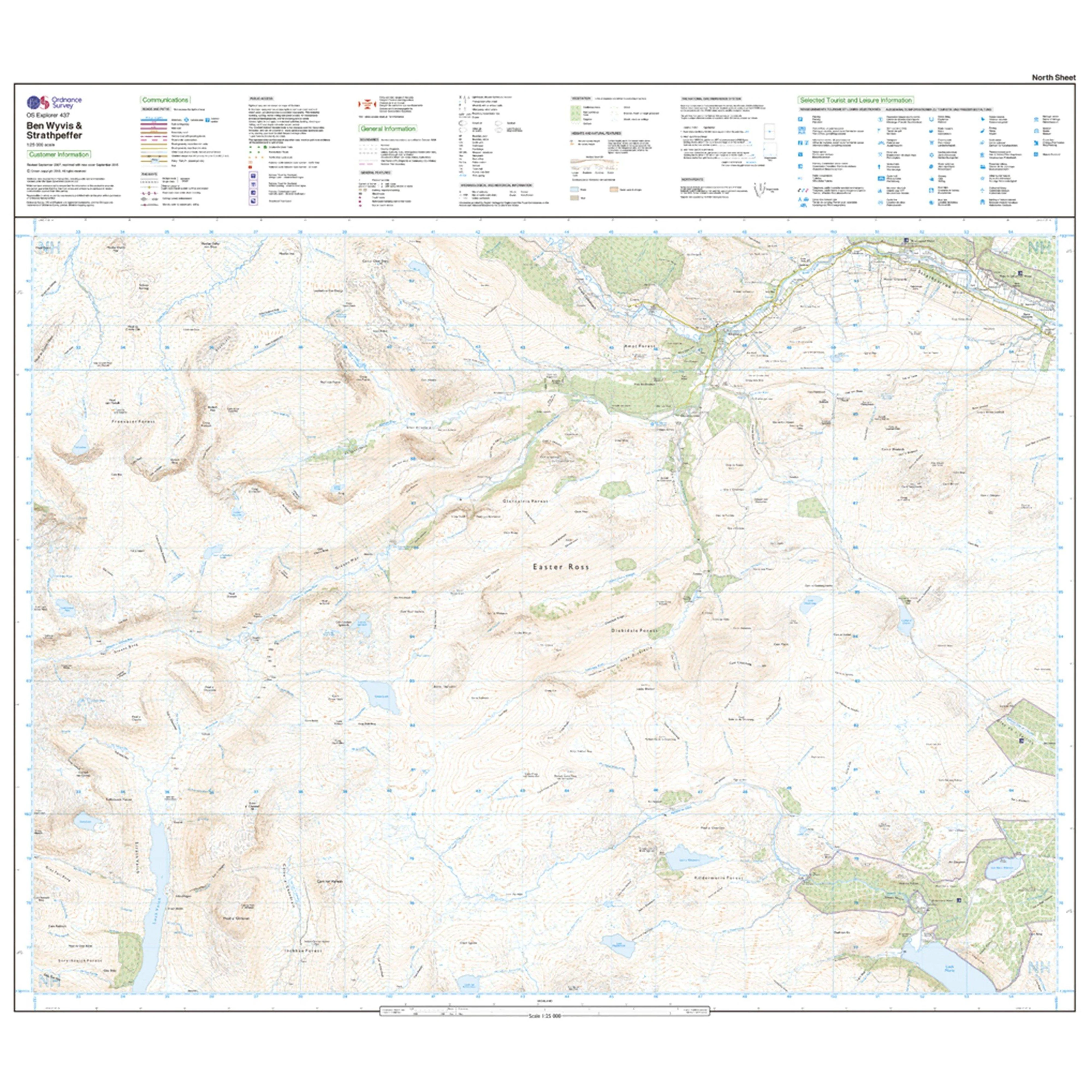 Explorer Active 437 Ben Wyvis & Strathpeffer Map With Digital Version - Image 3
