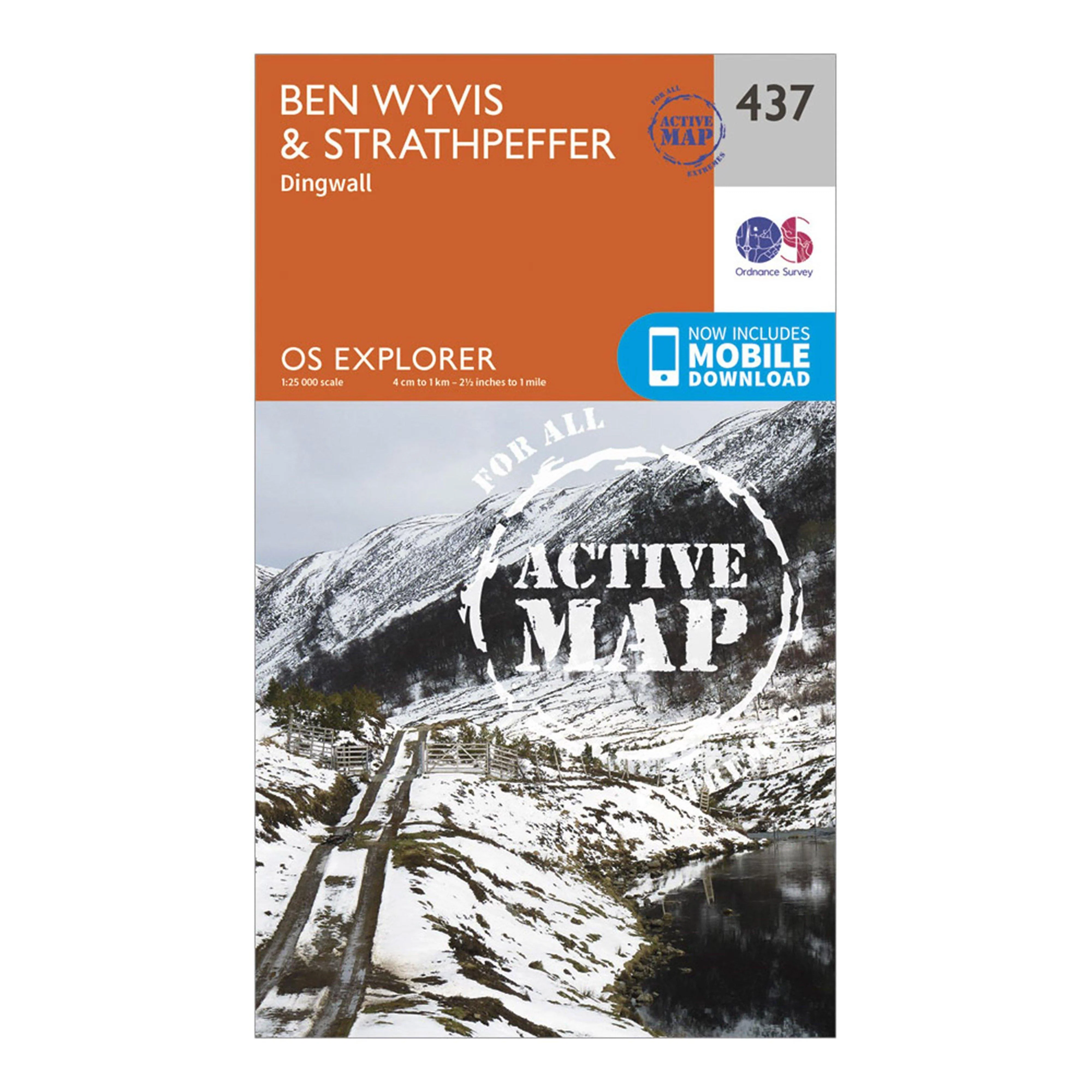 Explorer Active 437 Ben Wyvis & Strathpeffer Map With Digital Version - Image 5