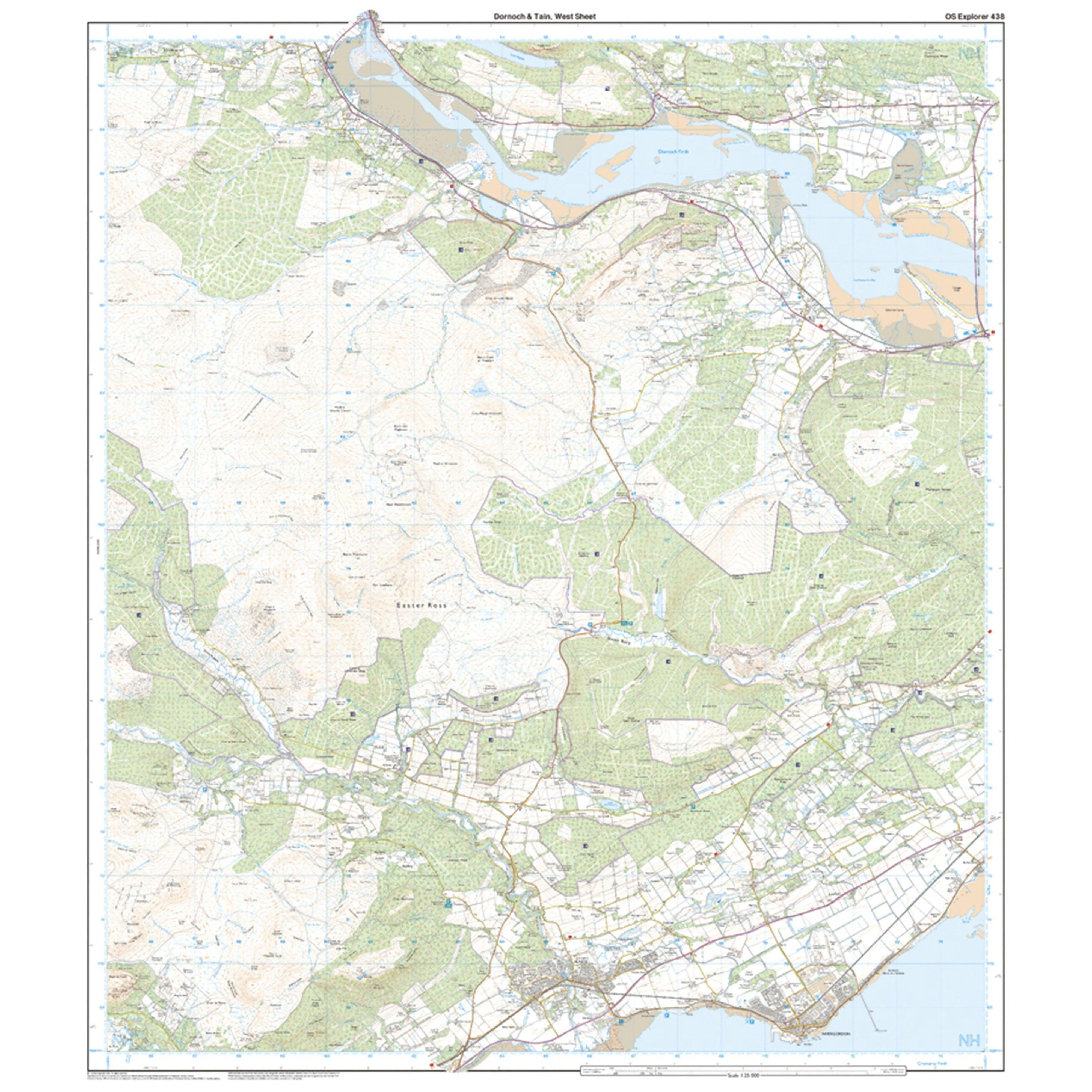 Explorer Active 438 Dornoch & Tain Map With Digital Version - Image 4