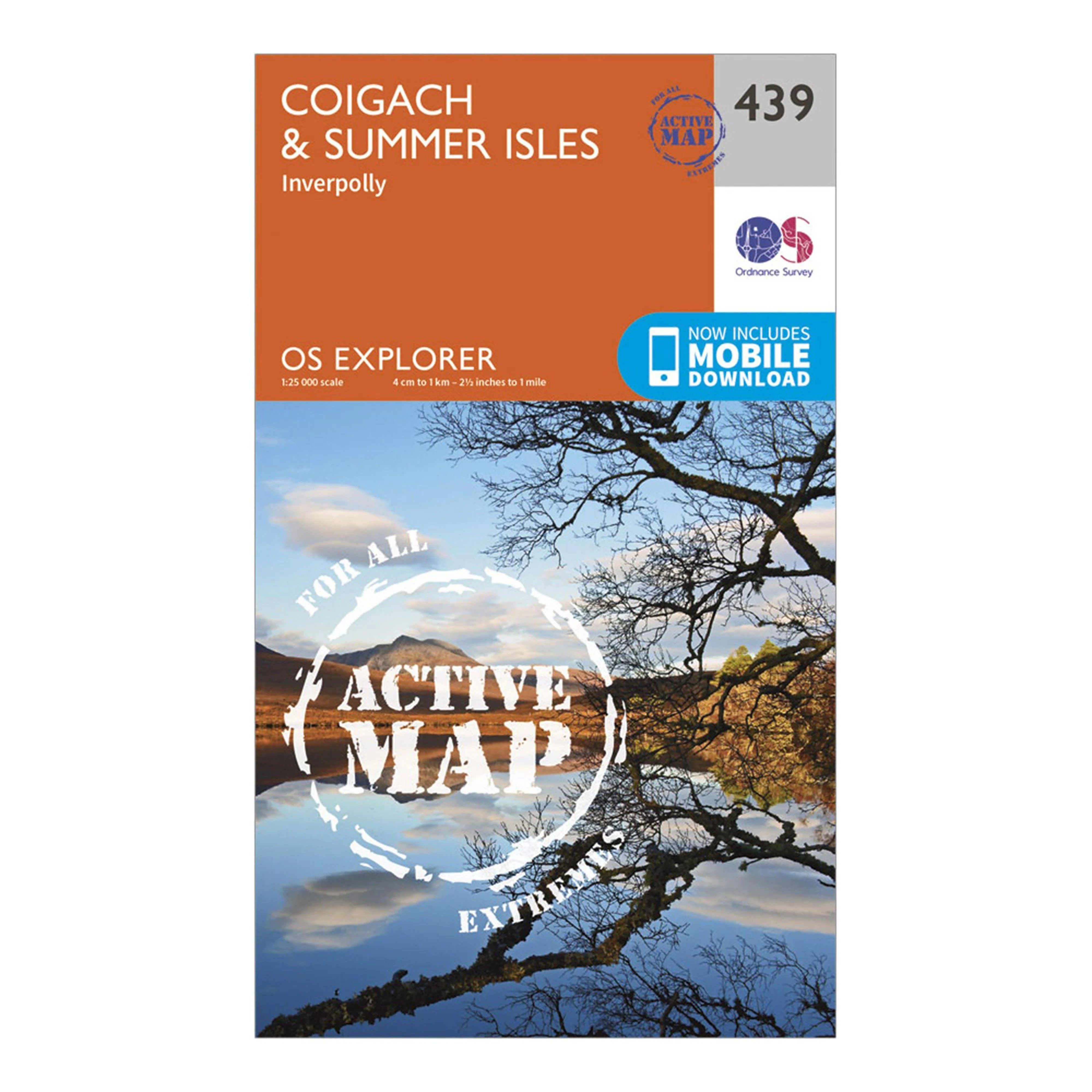 Explorer Active 439 Coigach & Summer Isles Map With Digital Version - Image 5