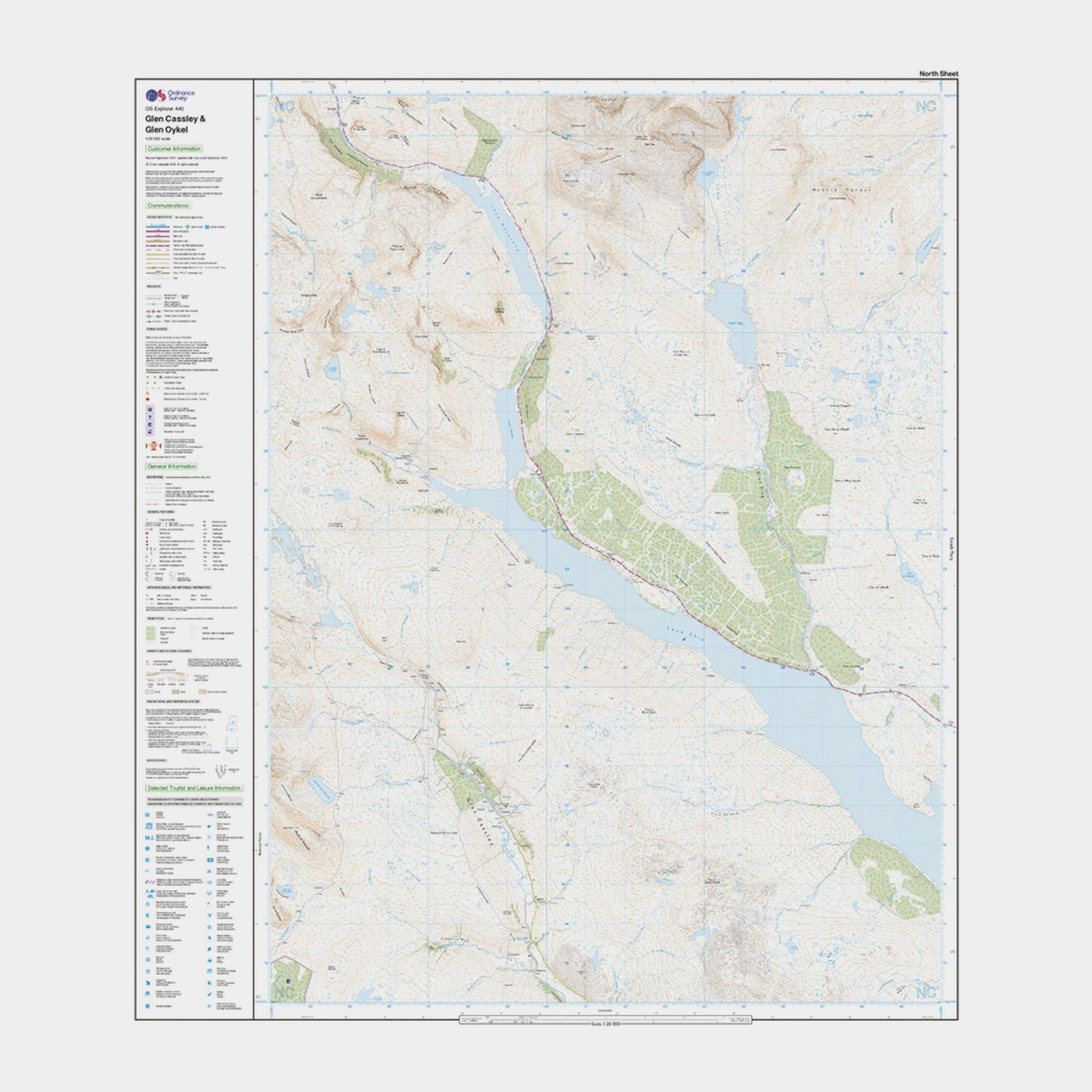 Explorer Active 440 Glen Cassley & Glen Oykel Map With Digital Version - Image 3