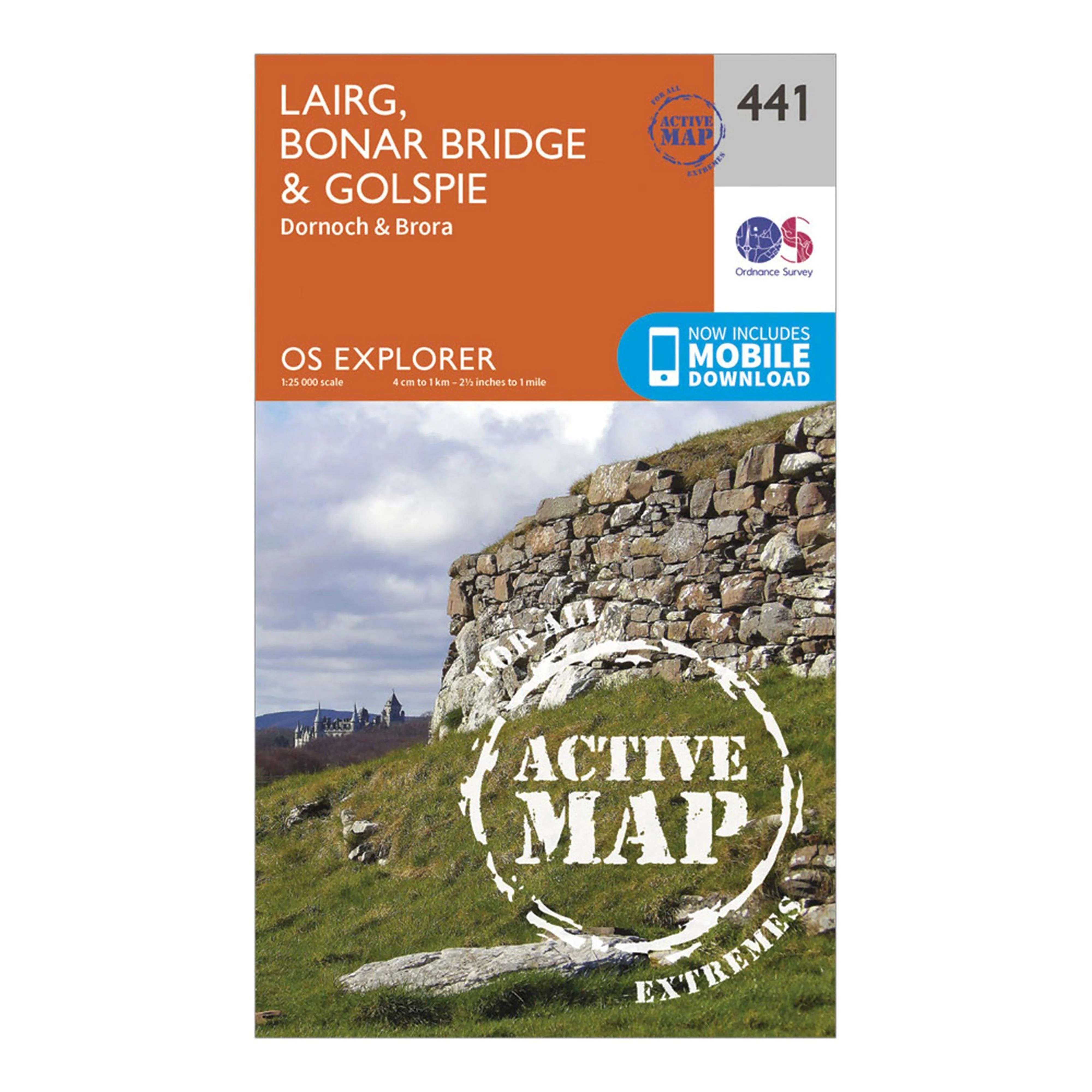 Explorer Active 441 Lairg, Bonar Bridge & Golspie Map With Digital Version - Image 5
