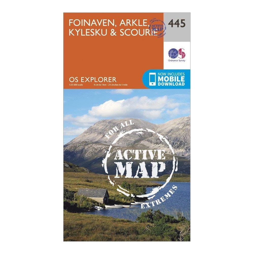 Explorer Active 445 Foinaven, Arkle, Kylesku & Scourie Map With Digital Version - Image 4
