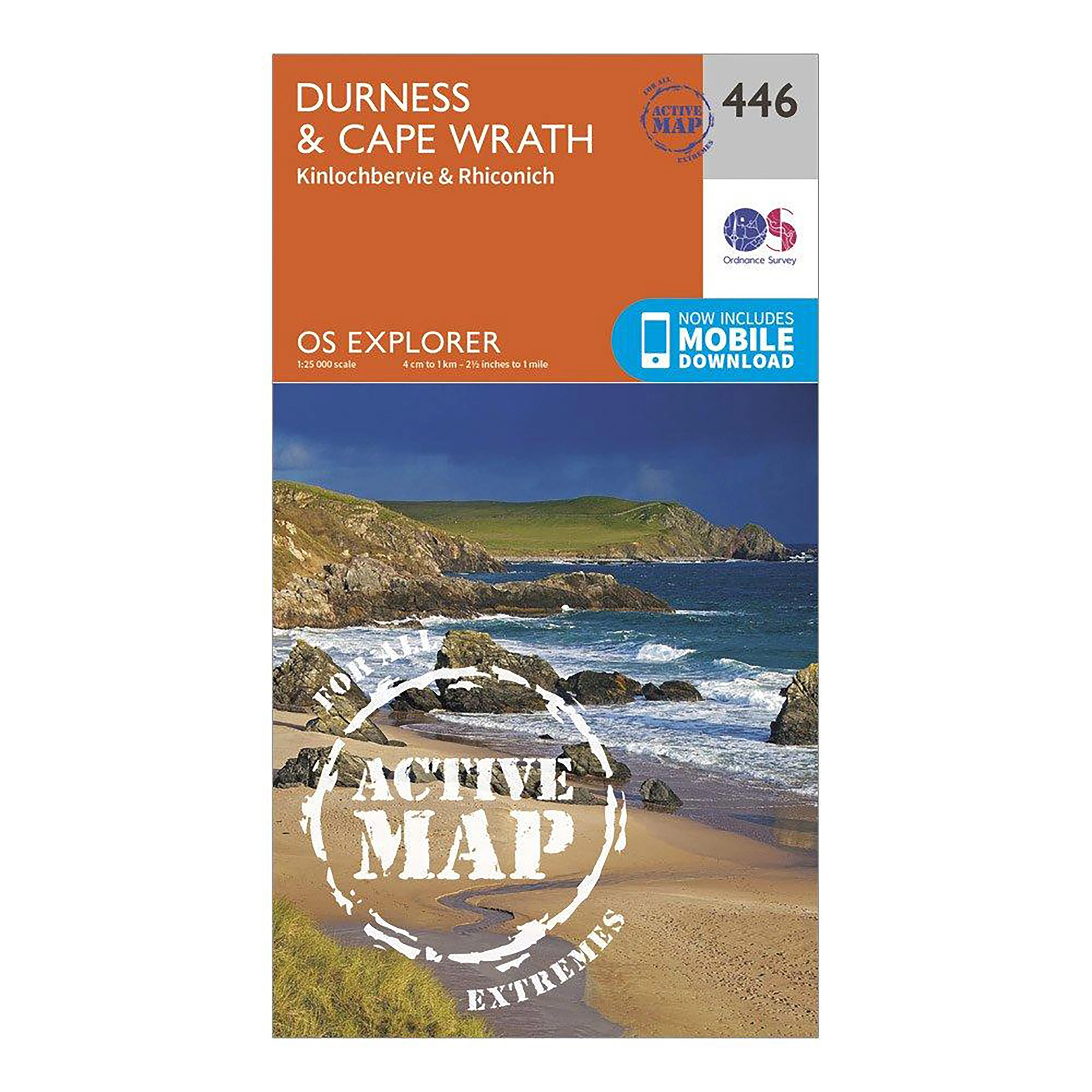 Explorer Active 446 Durness & Cape Wrath Map With Digital Version - Image 4