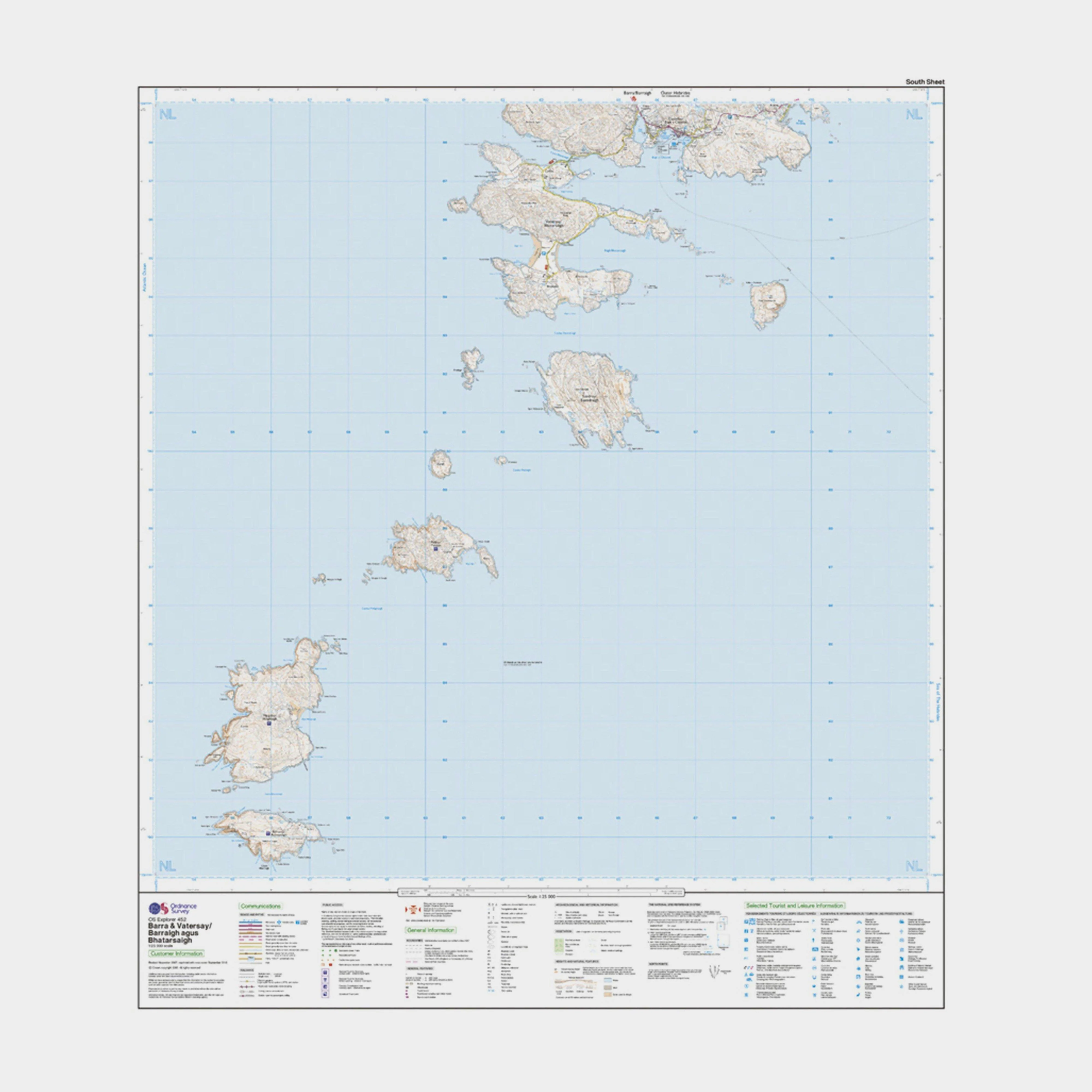 Explorer Active 452 Barra & Vatersay Map With Digital Version - Image 4