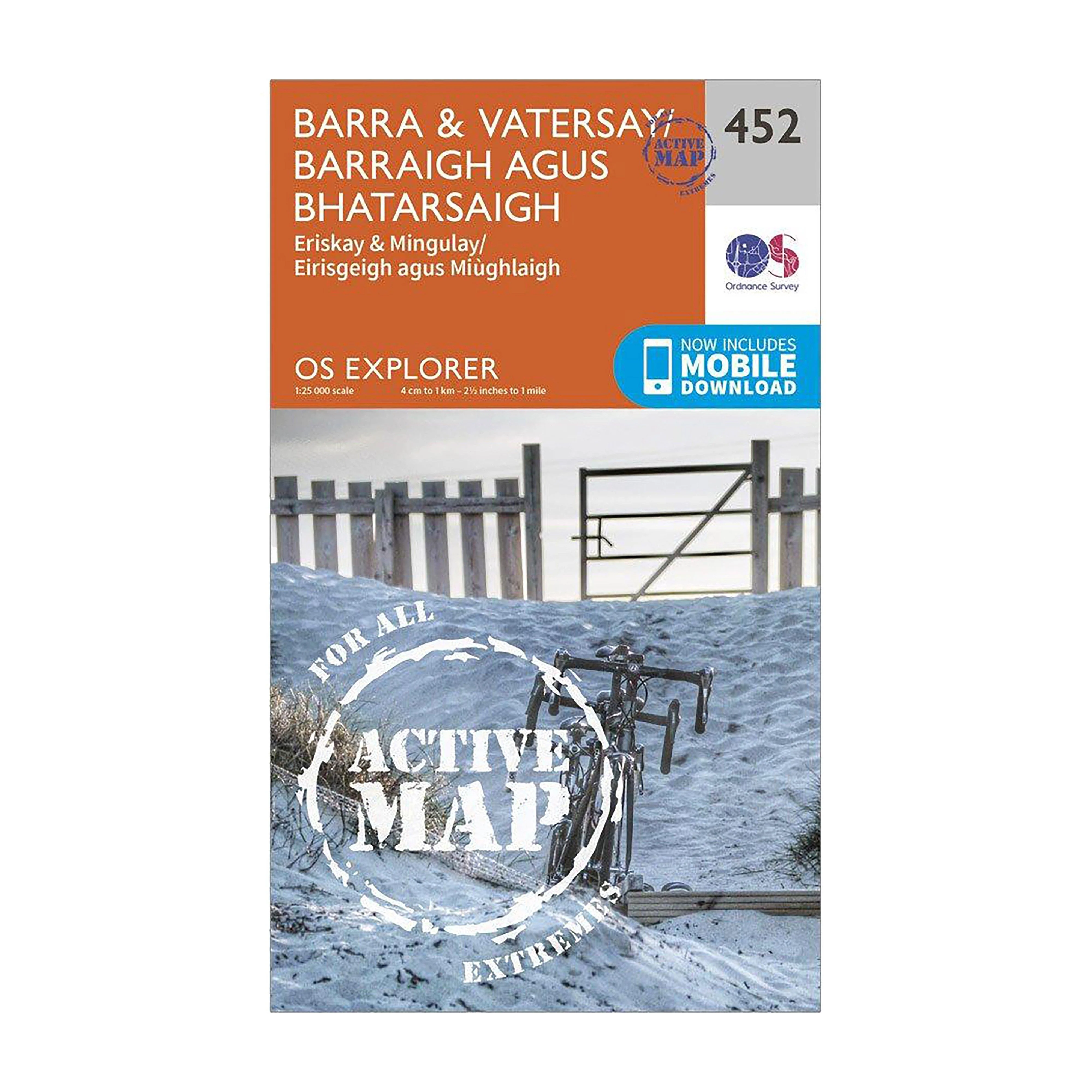 Explorer Active 452 Barra & Vatersay Map With Digital Version - Image 5