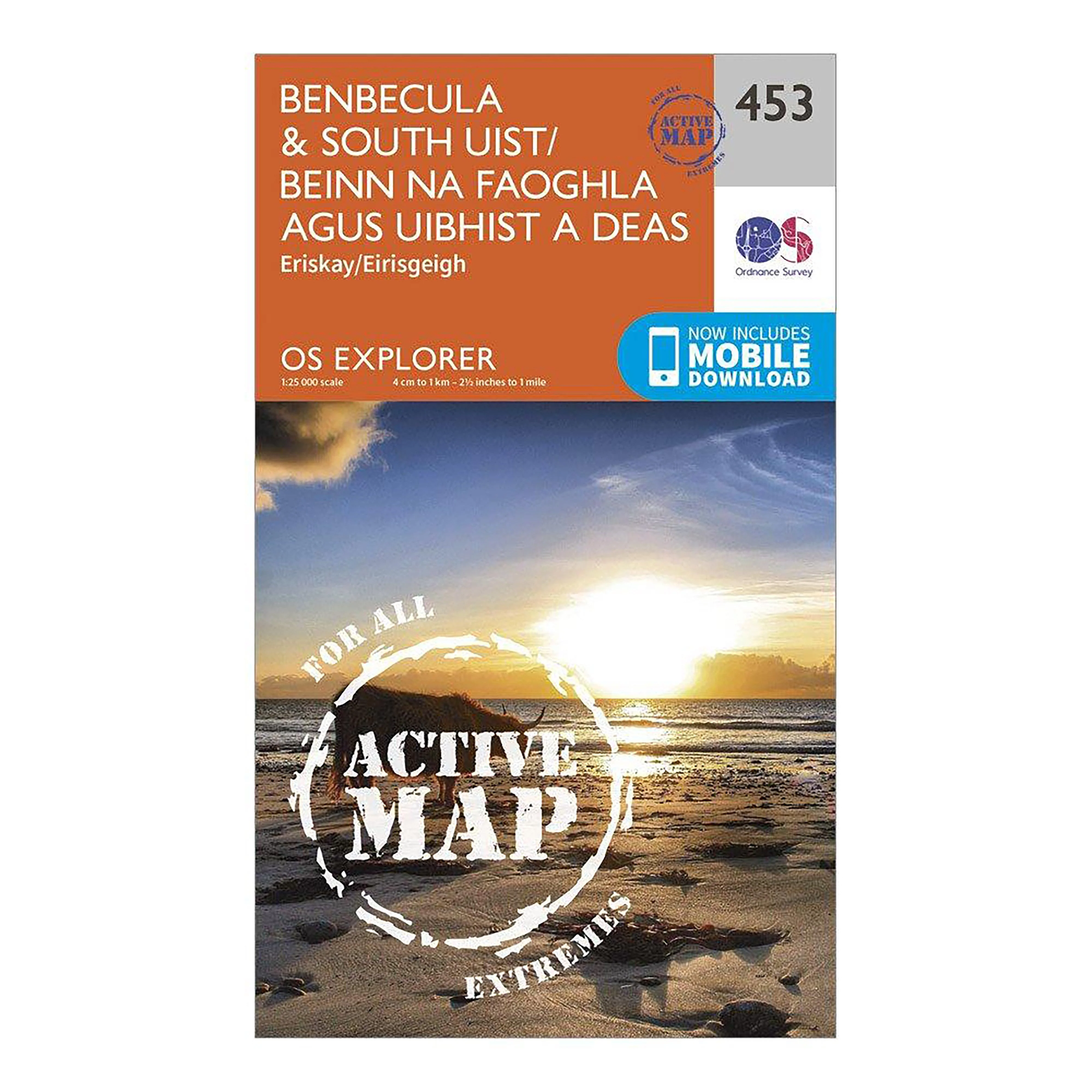 Explorer Active 453 Benbecula & South Uist Map With Digital Version - Image 5