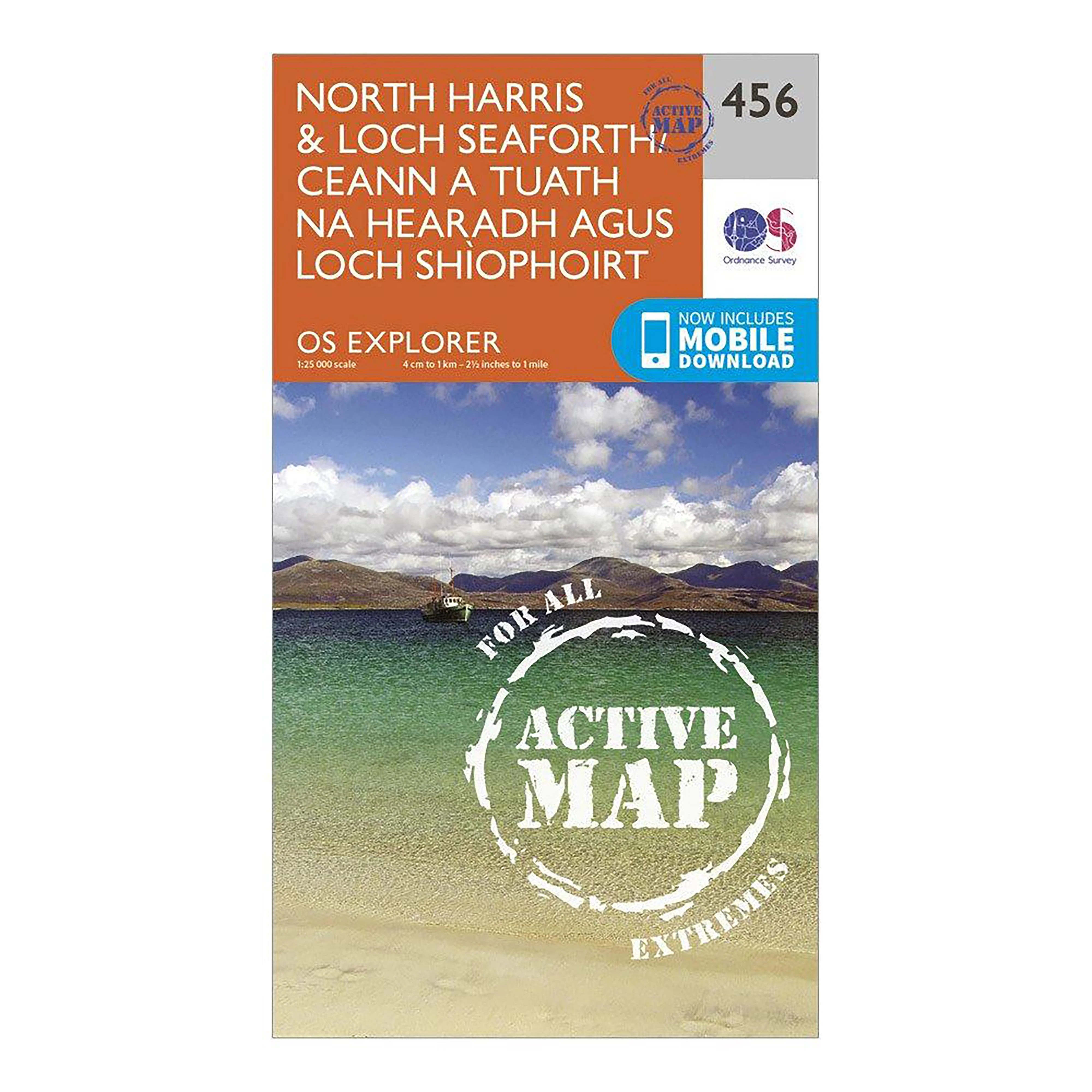 Explorer Active 456 North Harris & Loch Seaforth Map With Digital Version - Image 4
