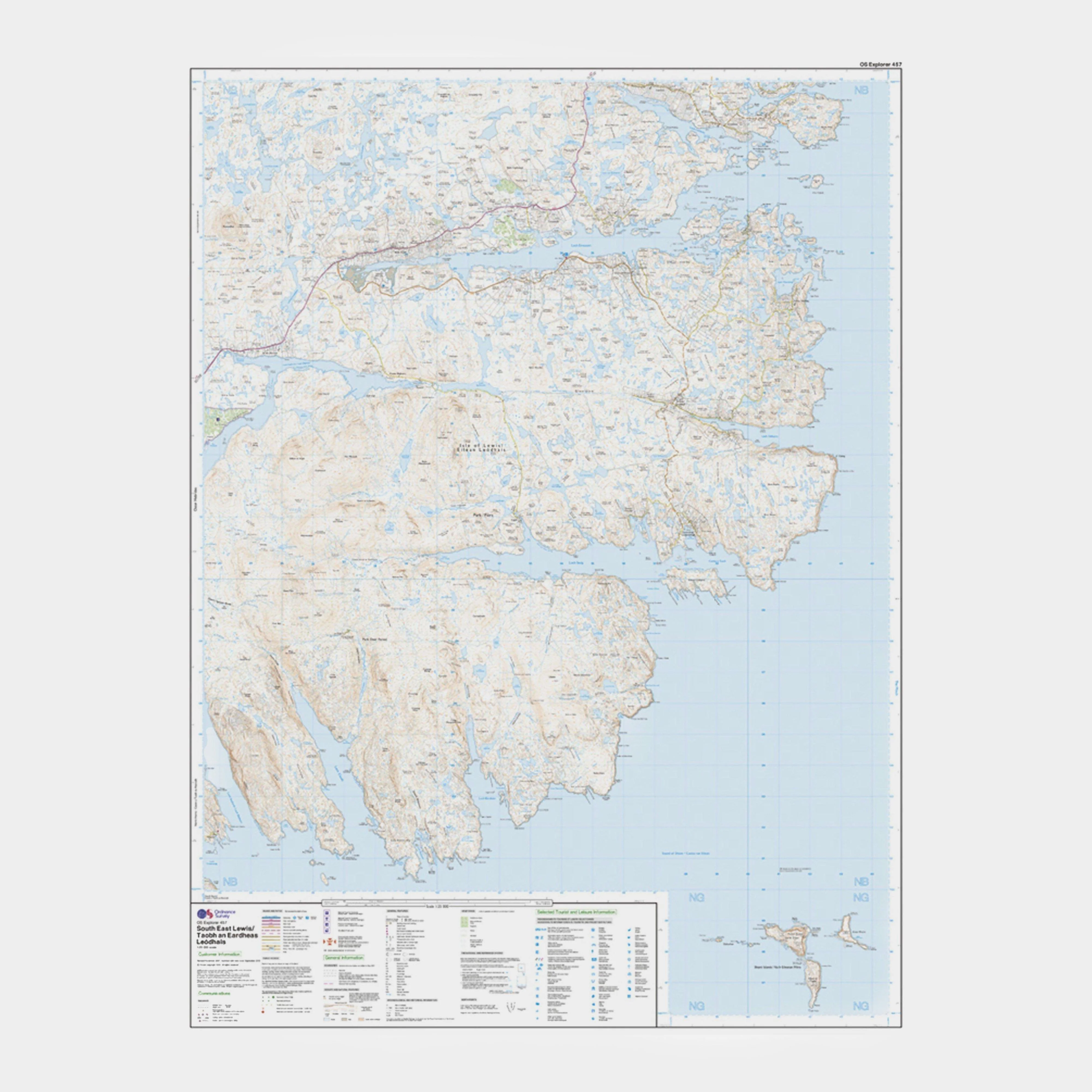 Explorer Active 457 South East Lewis Map With Digital Version - Image 3