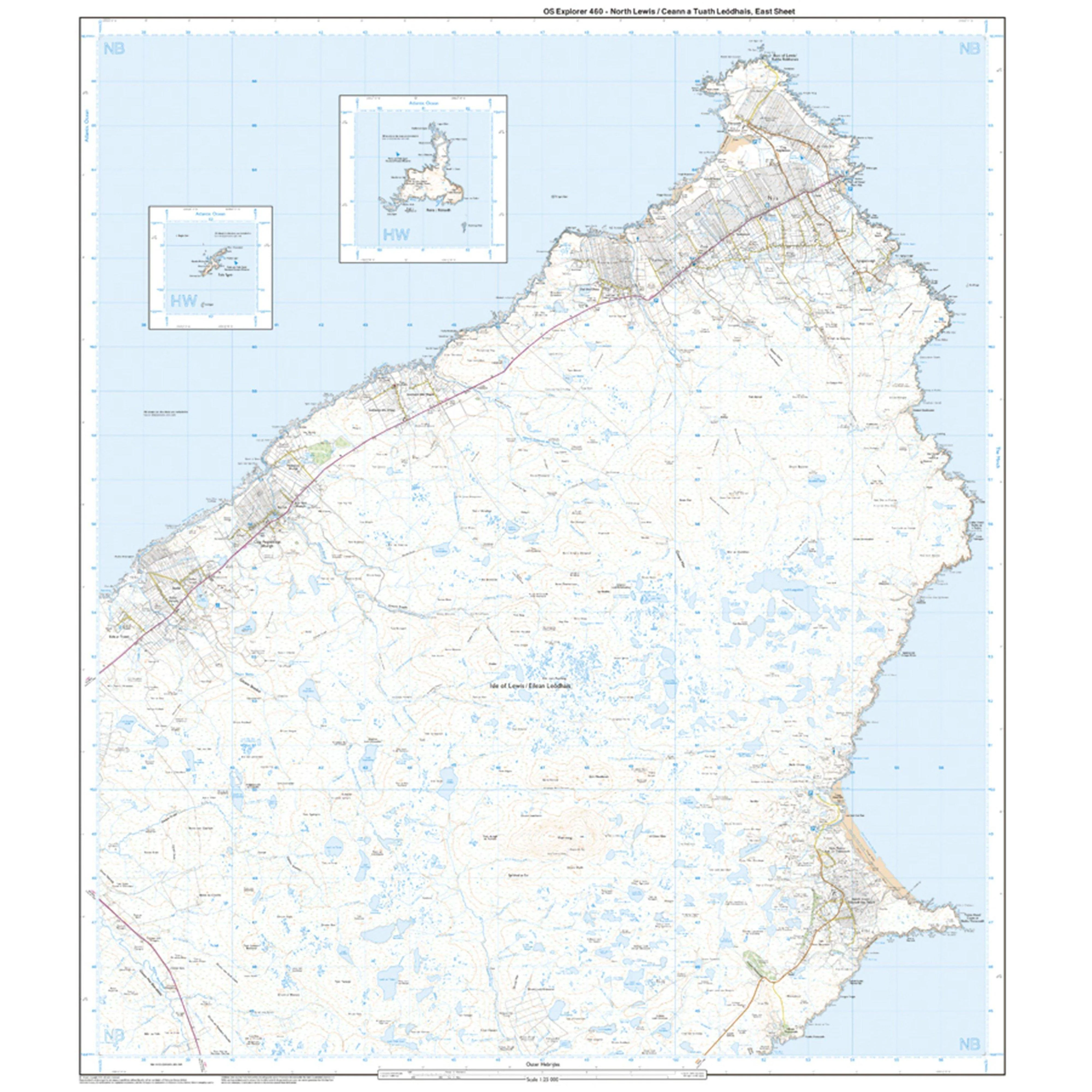 Explorer Active 460 North Lewis Map With Digital Version - Image 3