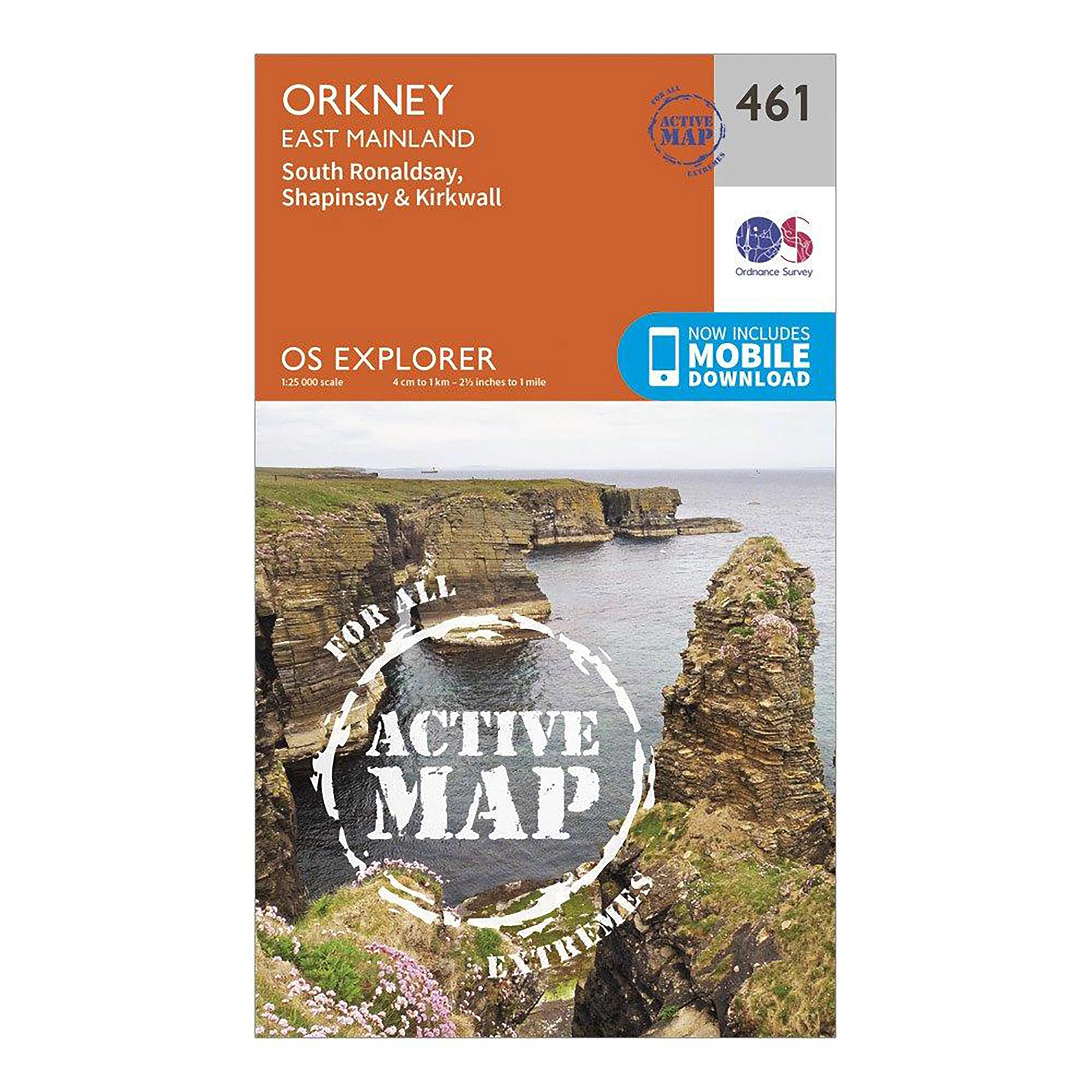 Explorer Active 461 Orkney - East Mainland Map With Digital Version - Image 5