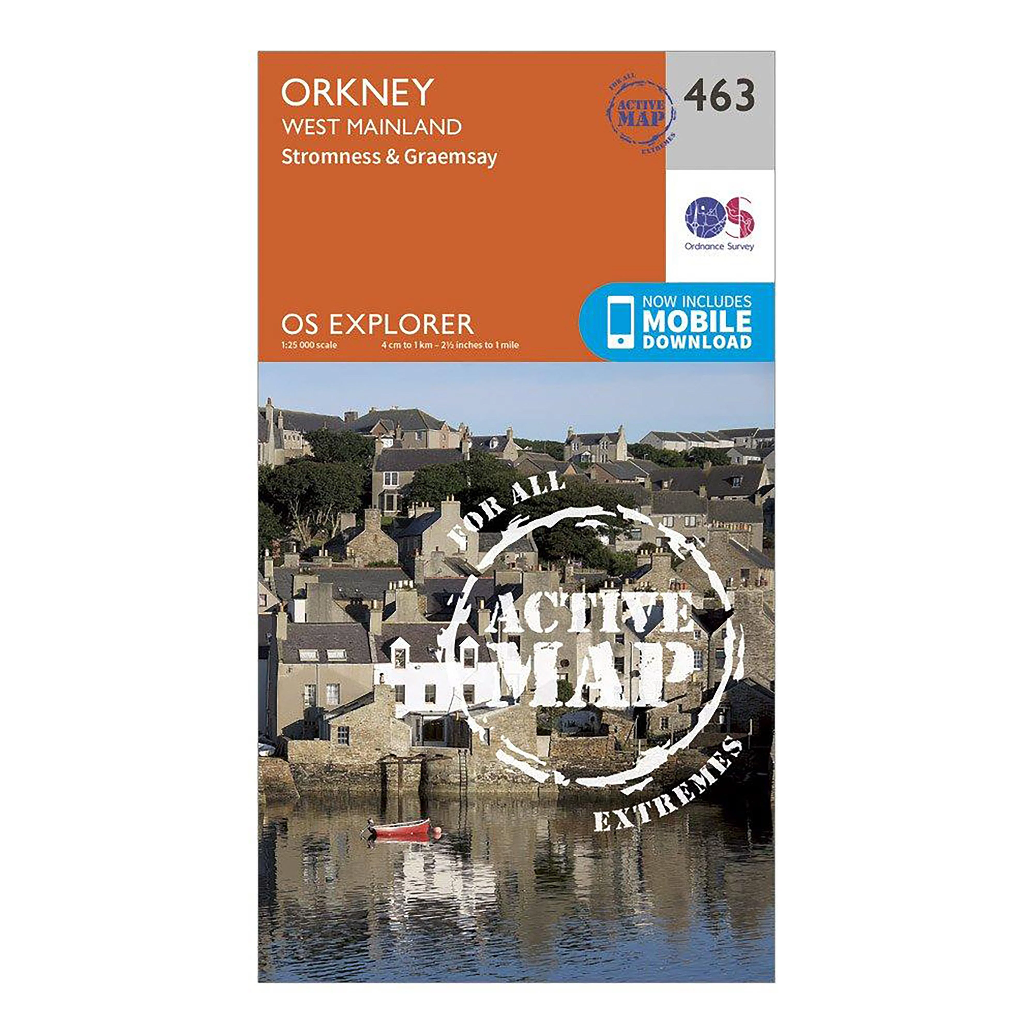 Explorer Active 463 Orkney - West Mainland Map With Digital Version - Image 4