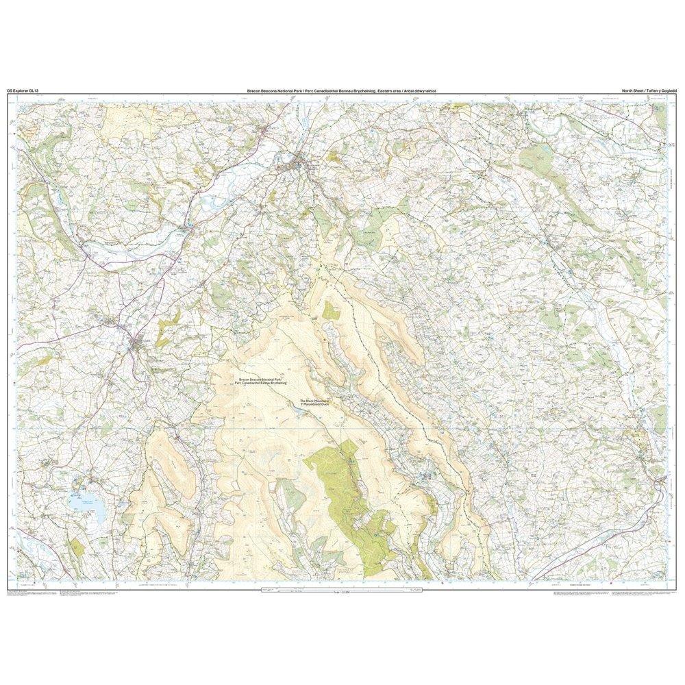 Explorer Active Brecon Beacons National Park - Eastern Area Map With Digital Version - Image 3