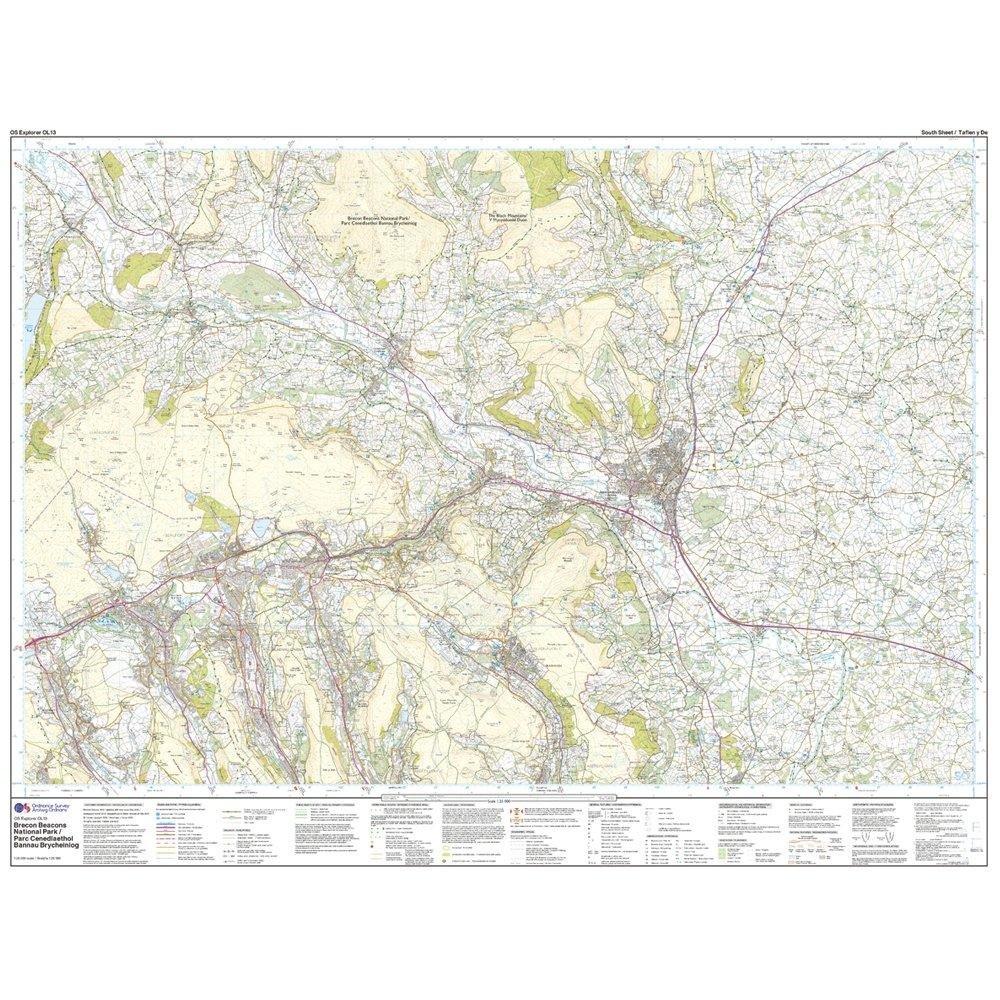 Explorer Active Brecon Beacons National Park - Eastern Area Map With Digital Version - Image 4