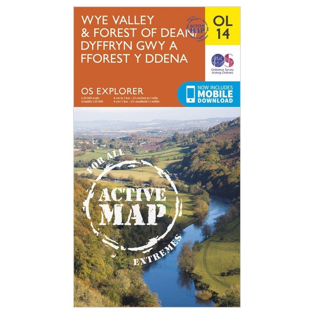 Explorer Active OL 14 Wye Valley & Forest of Dean Map - Image 5