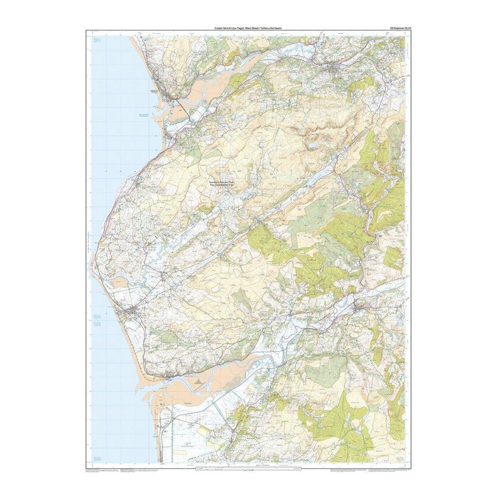 Explorer Active OL 23 Cadair Idris & Llyn Tegid Map - Image 4