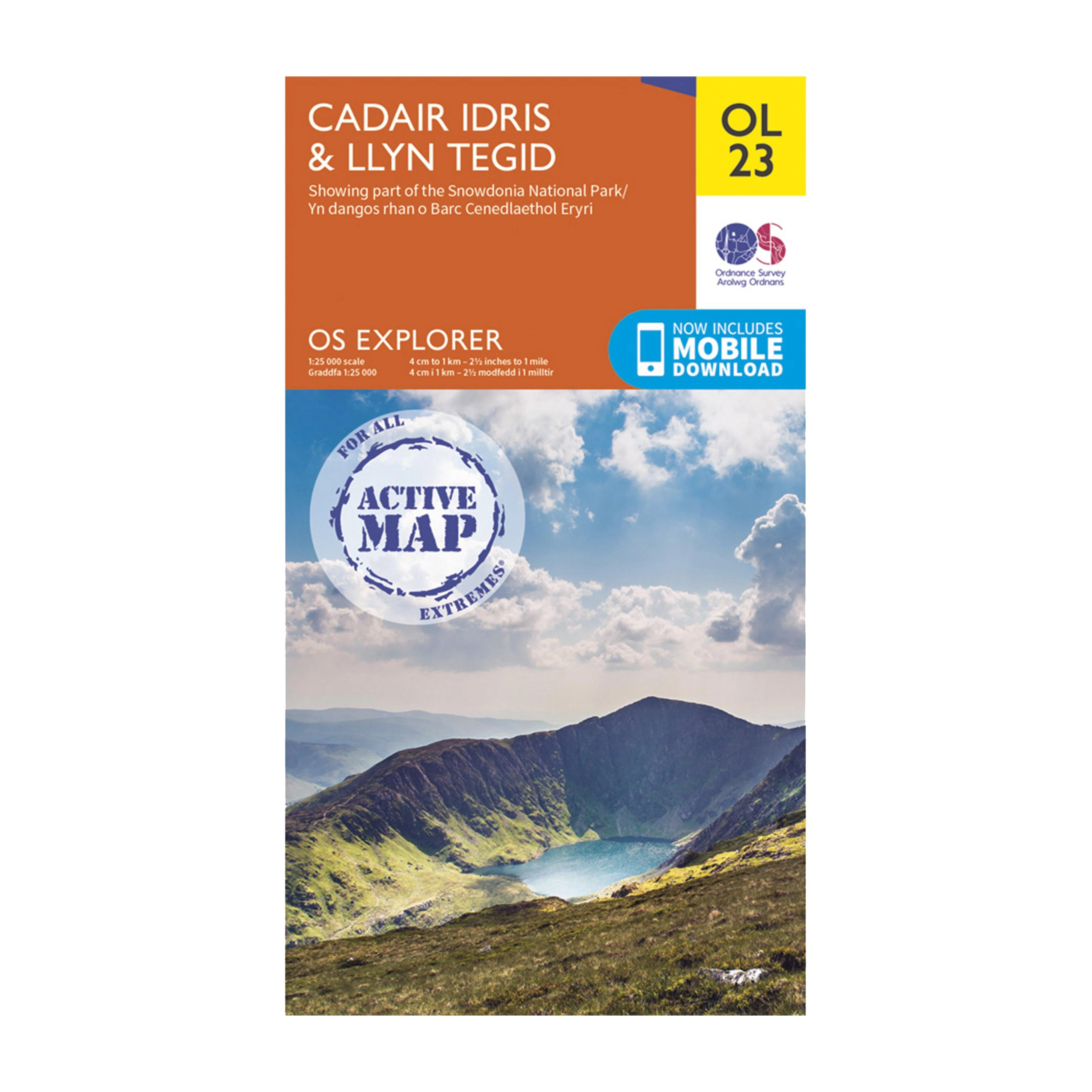 Explorer Active OL 23 Cadair Idris & Llyn Tegid Map - Image 5
