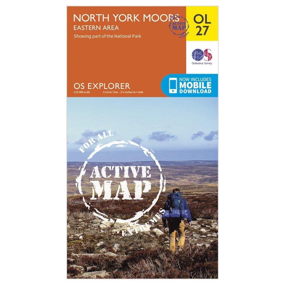 Explorer Active OL 27 North York Moors - Eastern Area Map With Digital Version - Image 5