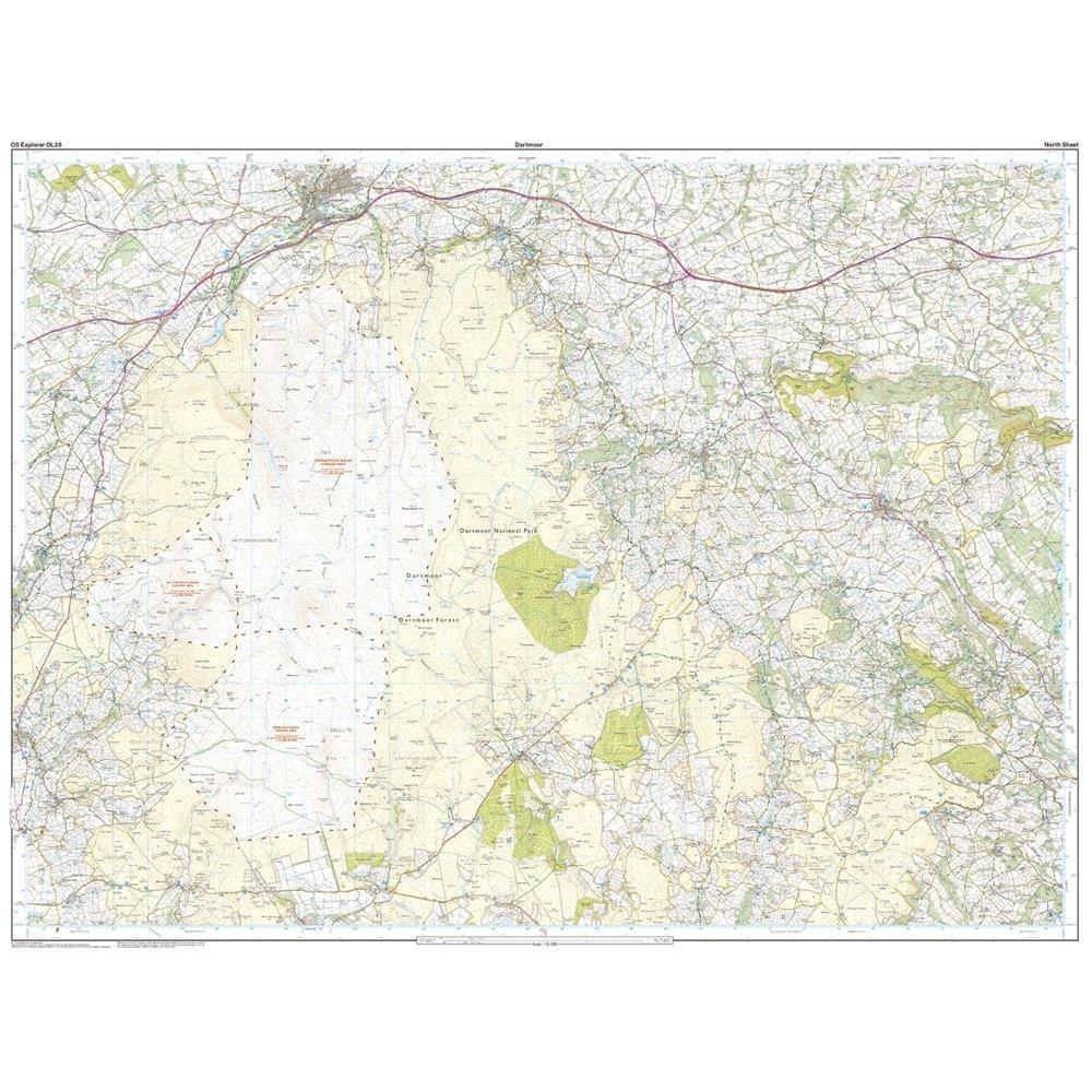 Explorer Active OL 28 Dartmoor Map - Image 3