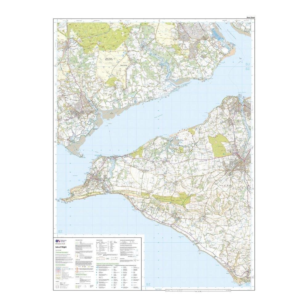 Explorer Active OL 29 Isle of Wight Map - Image 4