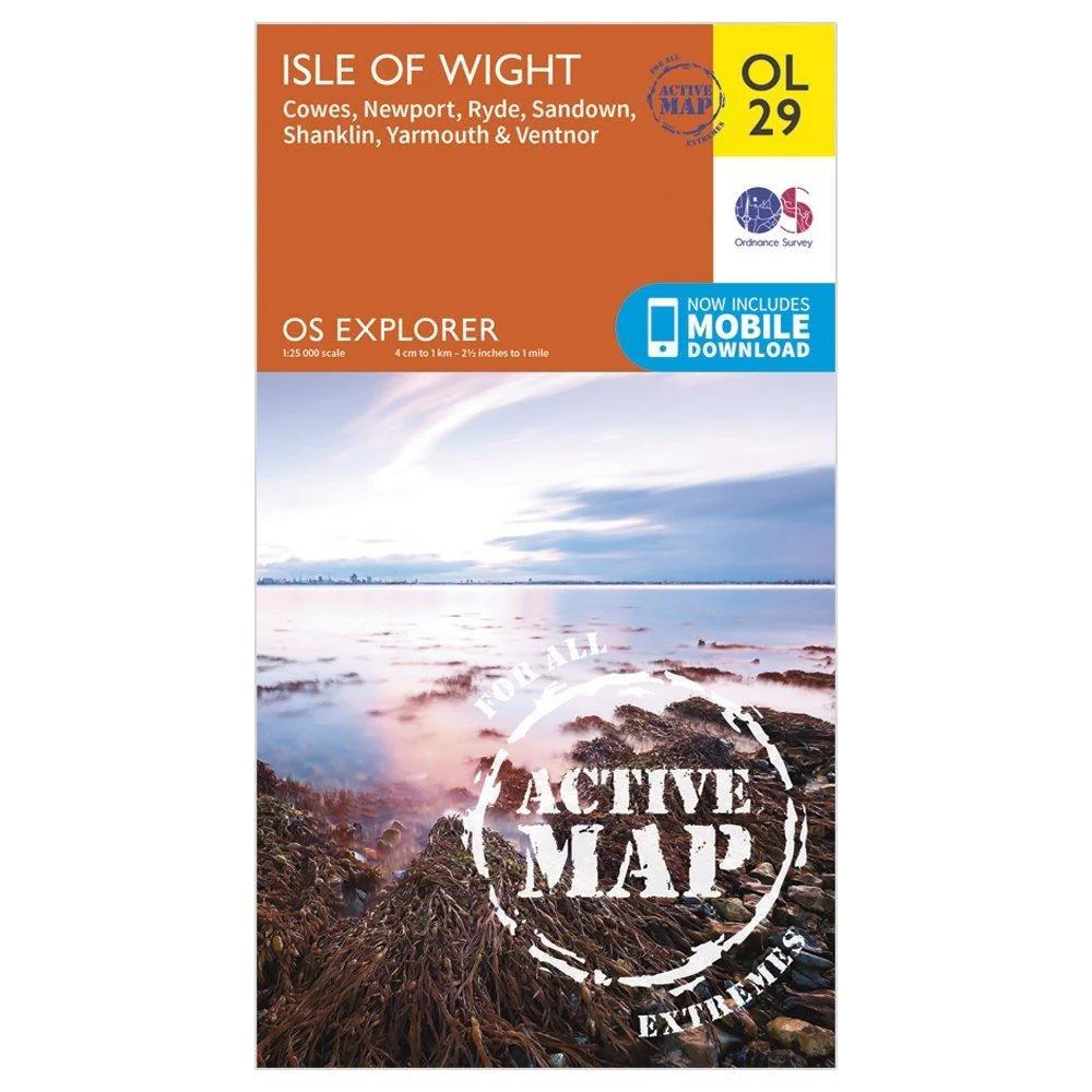 Explorer Active OL 29 Isle of Wight Map - Image 5