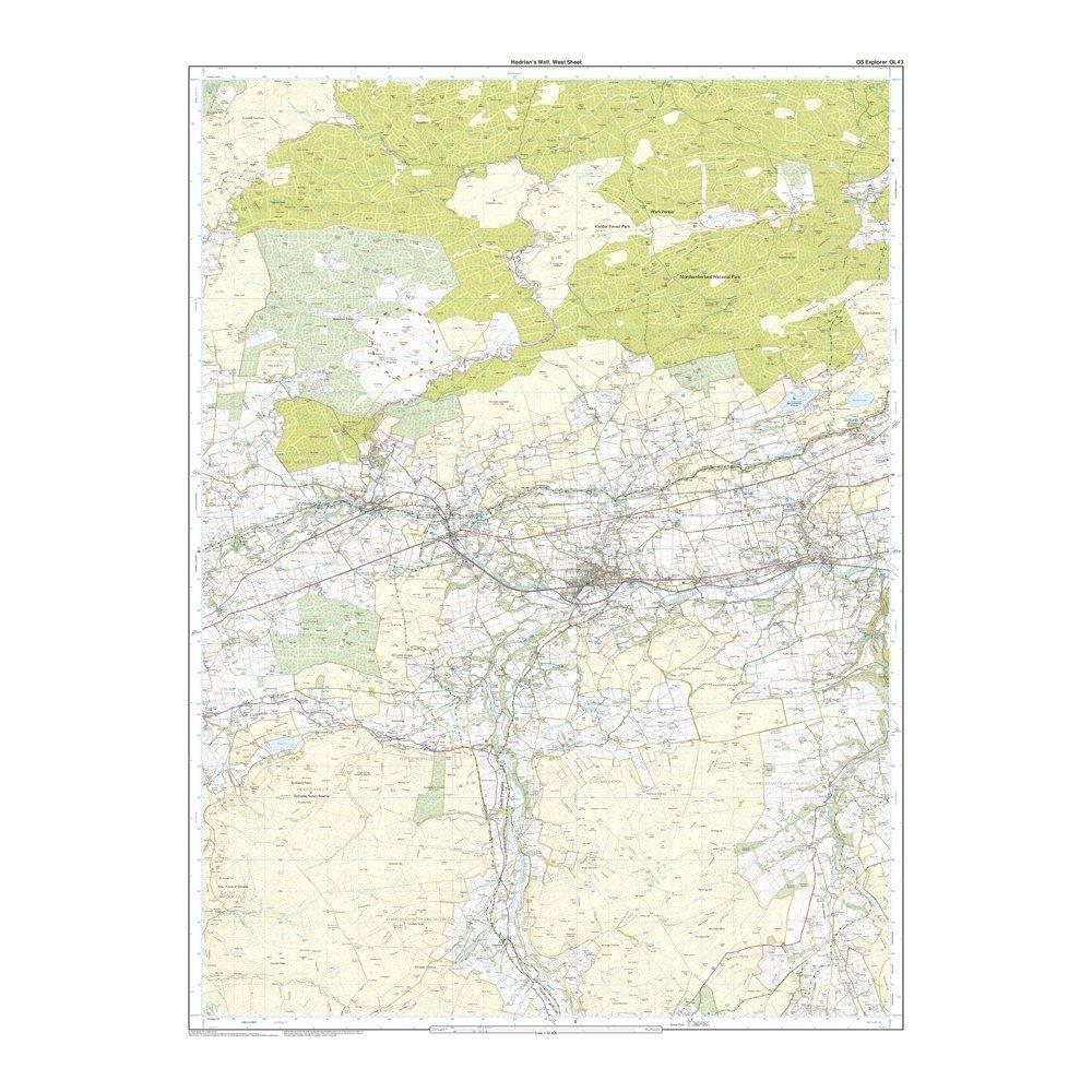 Explorer Active OL 43 Hadrian's Wall Map - Image 4