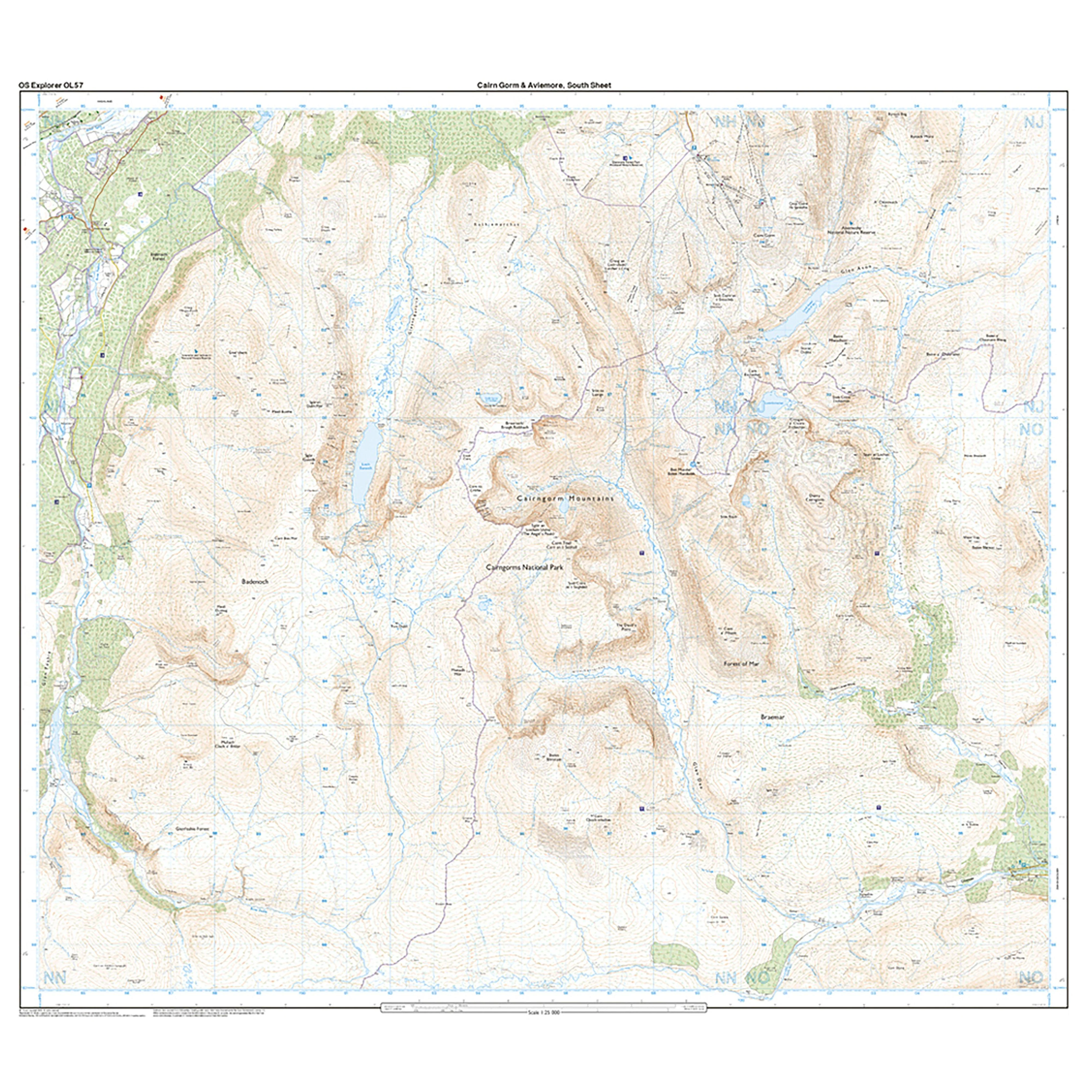 Explorer Active OL 57 Cairn Gorm & Aviemore Map - Image 4