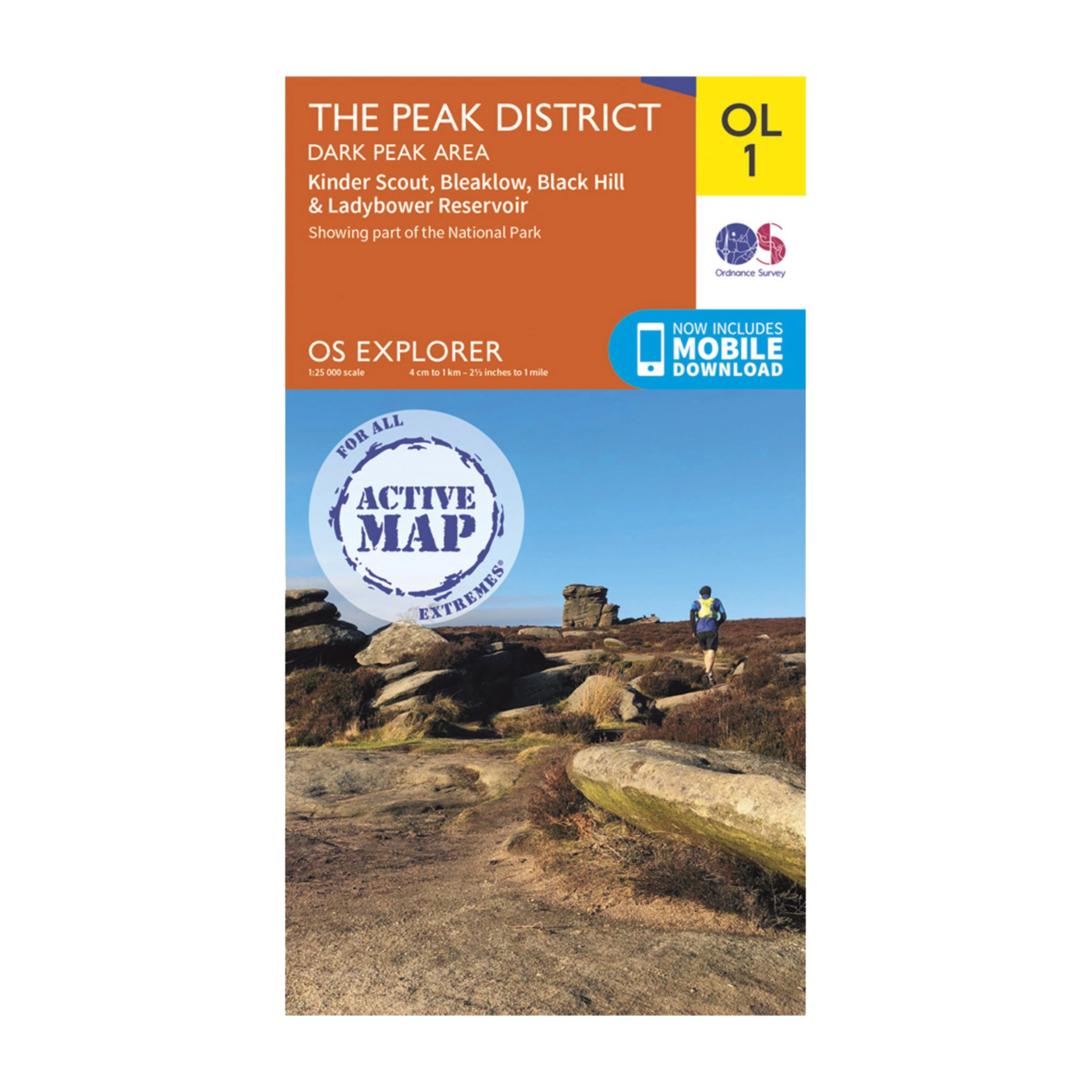 Explorer Active OL1 The Peak District - Dark Peak Area Map - Image 5