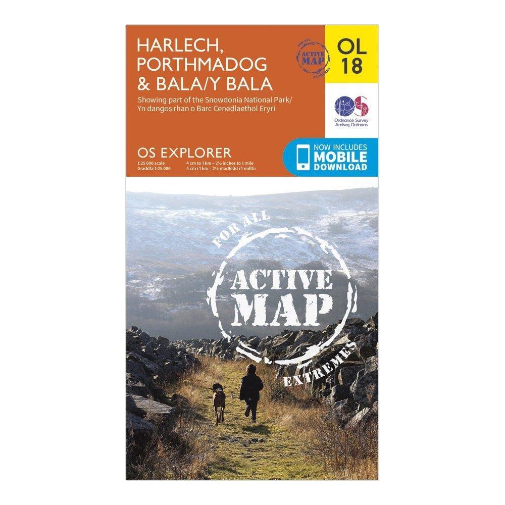 Explorer Active OL18 Harlech, Porthmadog & Bala Map With Digital Version - Image 5